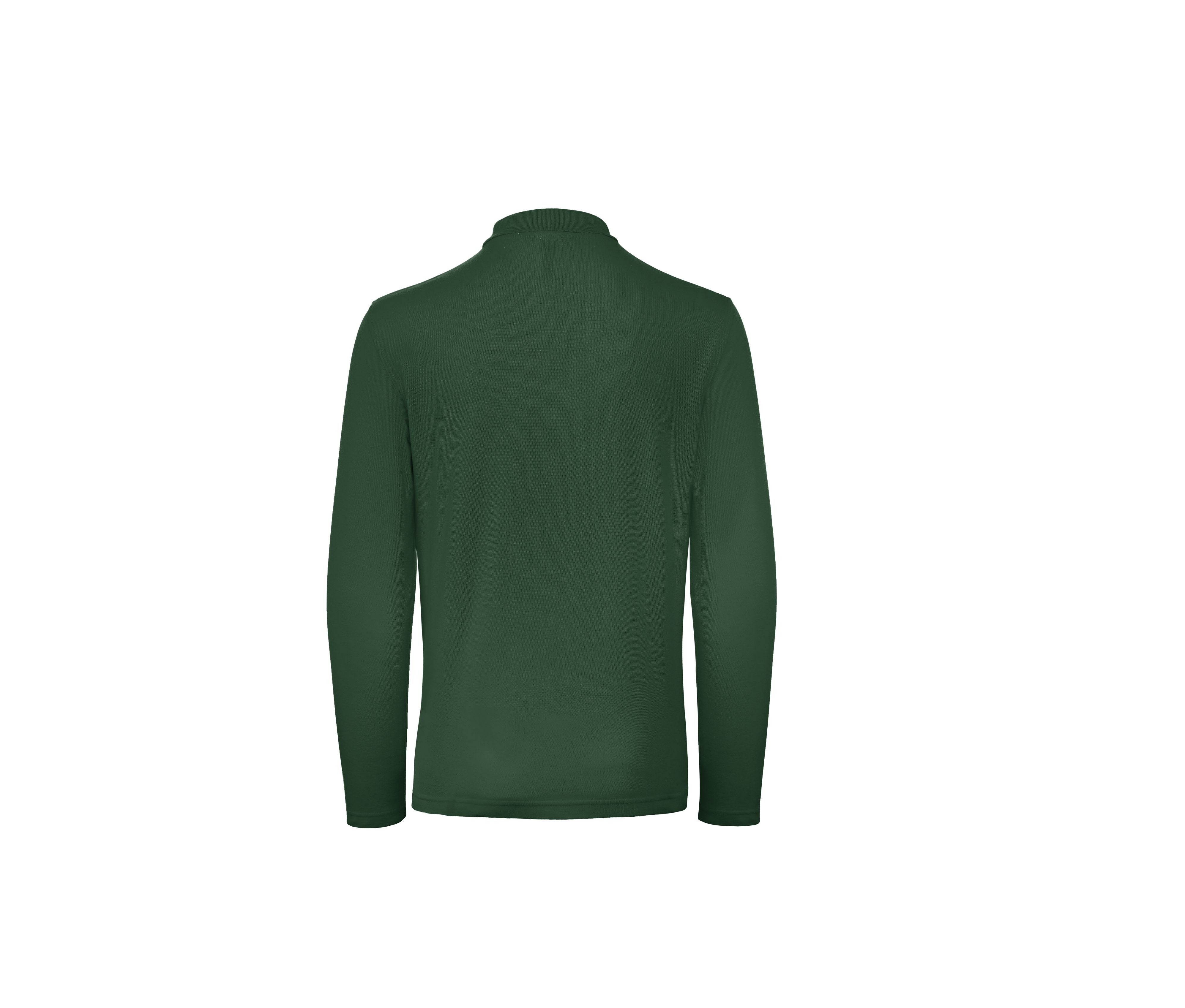 Polo Manches Longues Homme - Bottle Green