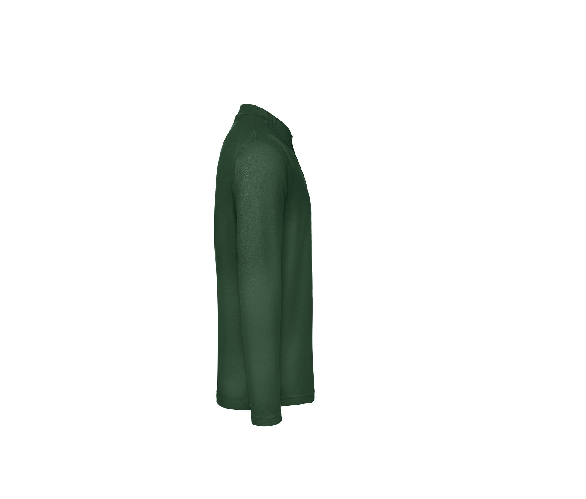 Polo Manches Longues Homme - Bottle Green
