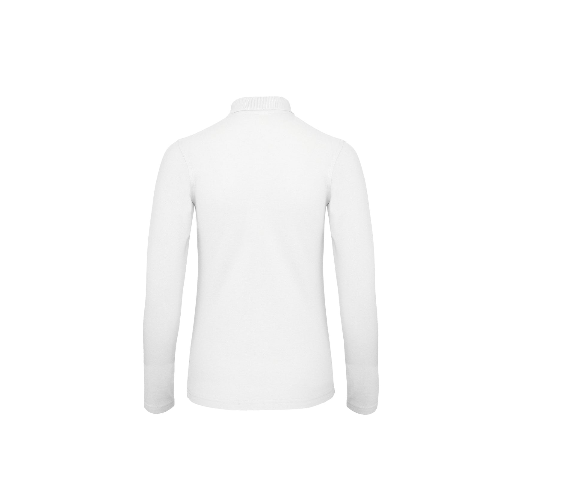 Polo Manches Longues Femme - White