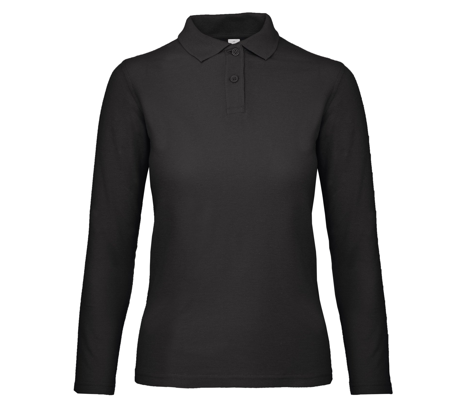 Polo Manches Longues Femme - Black