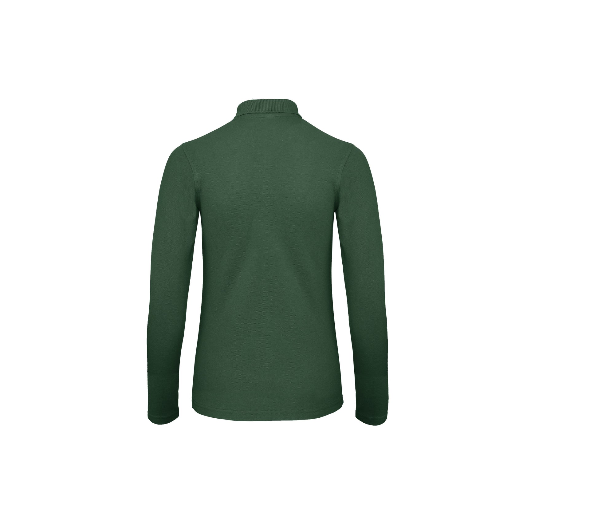 Polo Manches Longues Femme - Bottle Green