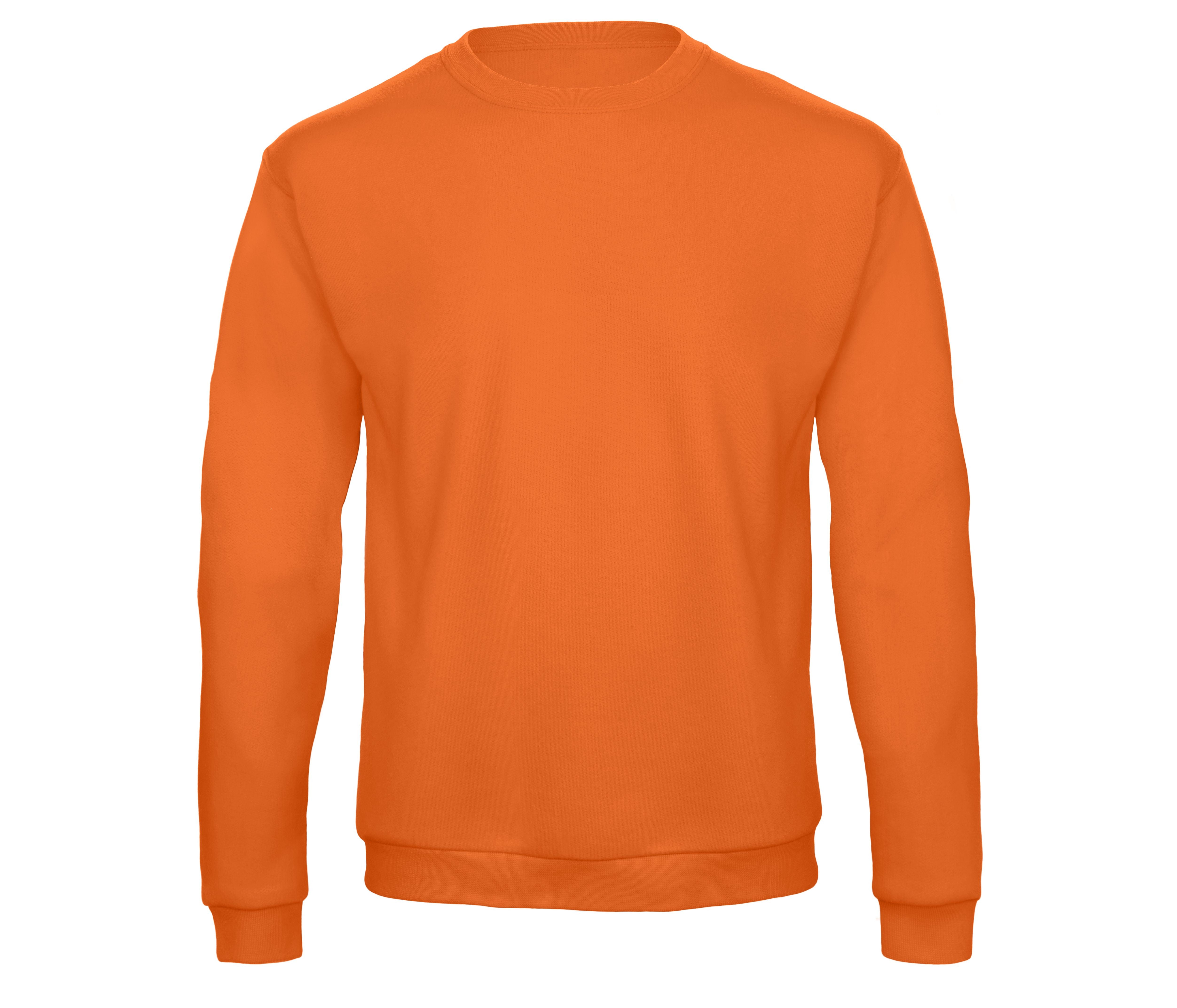 Sweat Id.202 Coupe Droite - Pumpkin Orange