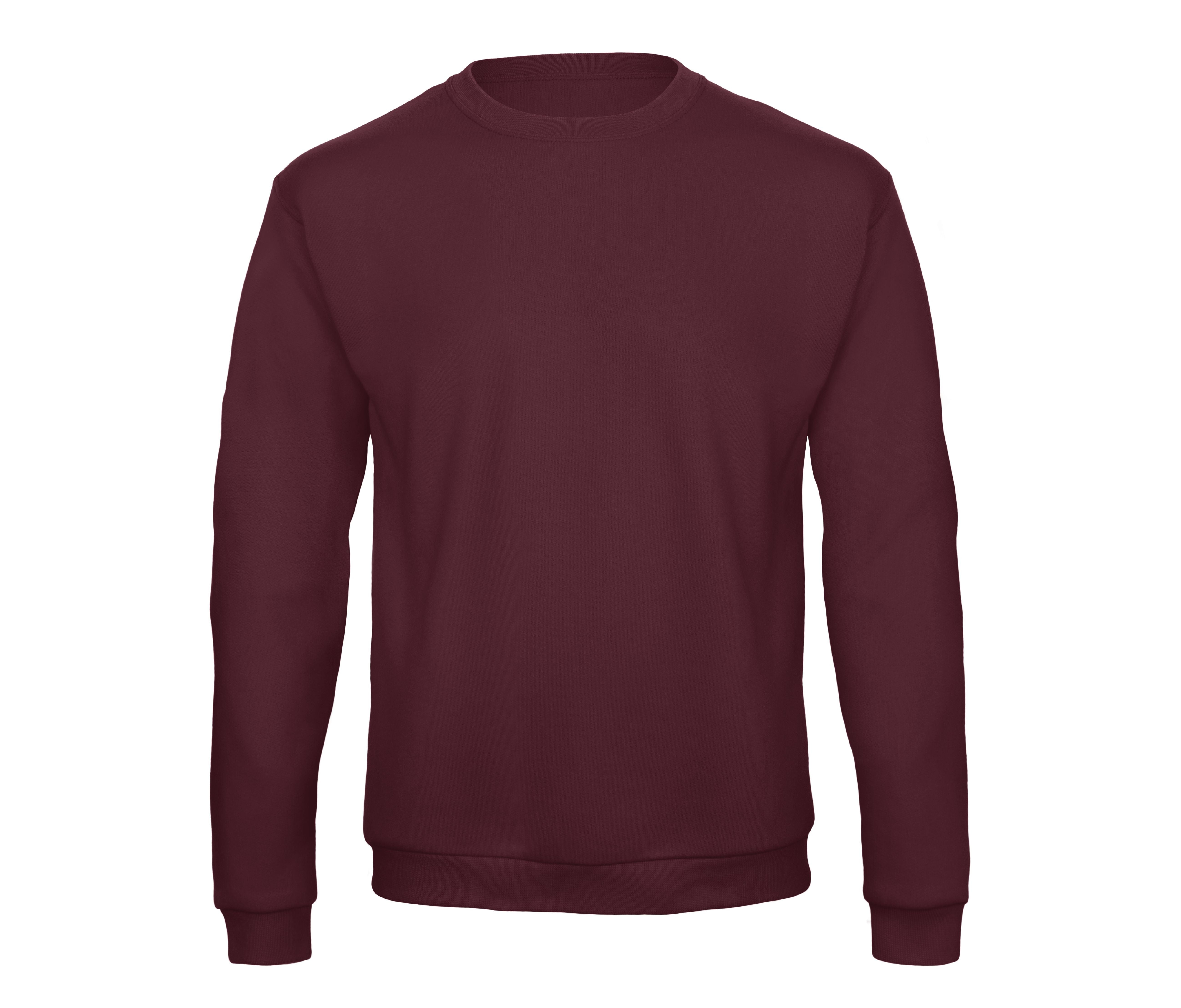 Sweat Id.202 Coupe Droite - Burgundy
