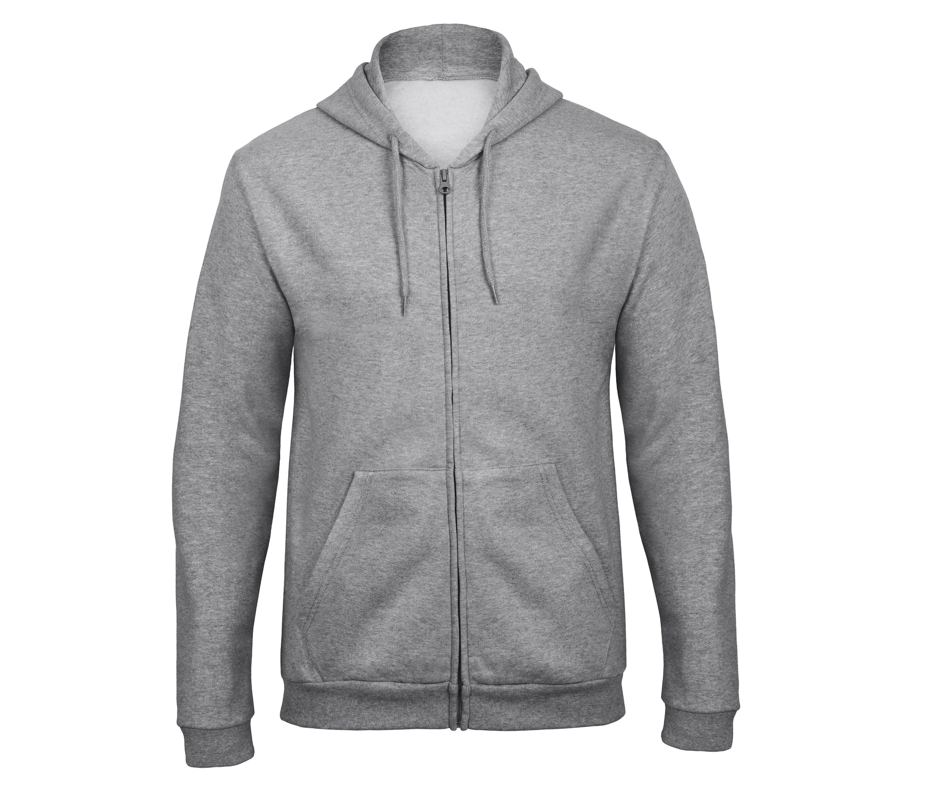 Sweat Id.205 Grand Zip Capuche - Heather Grey