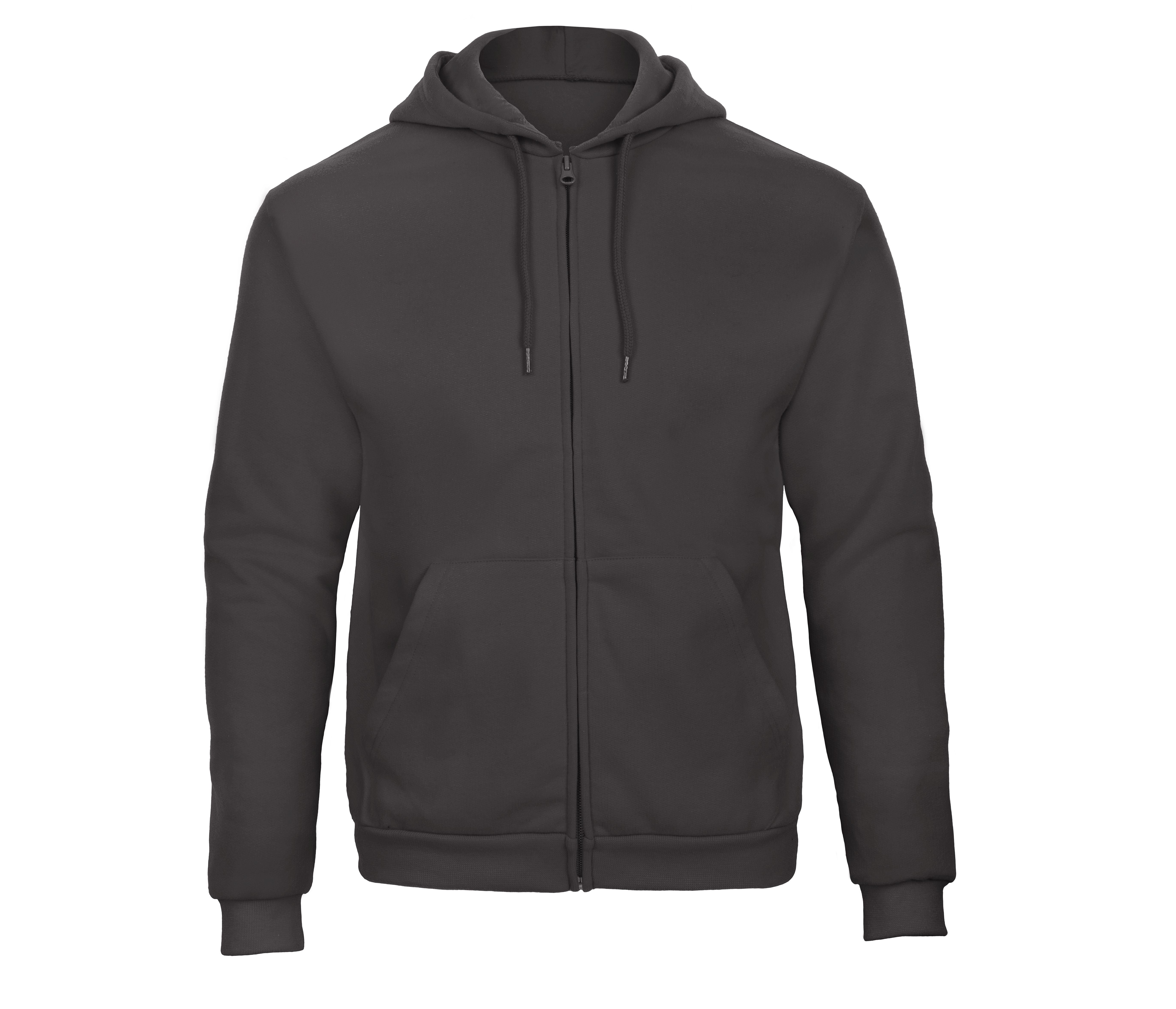 Sweat Id.205 Grand Zip Capuche - Anthracite