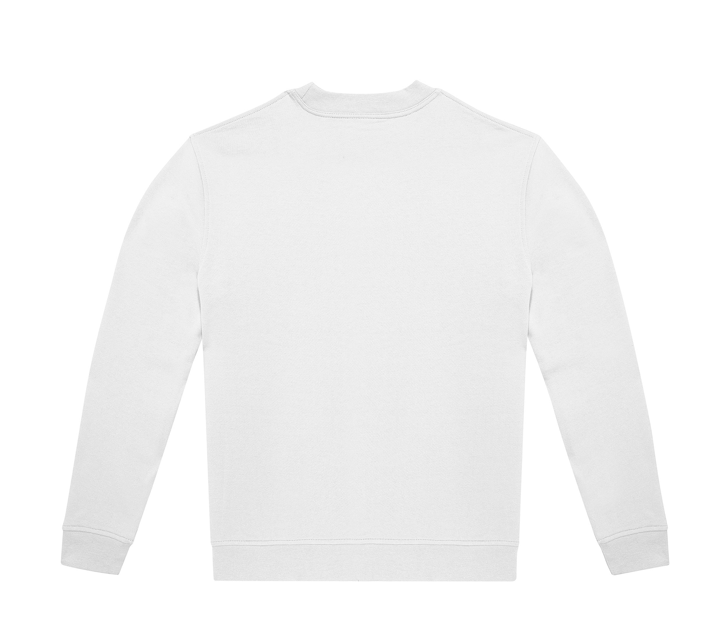 Sweat Col Rond Unisexe - White