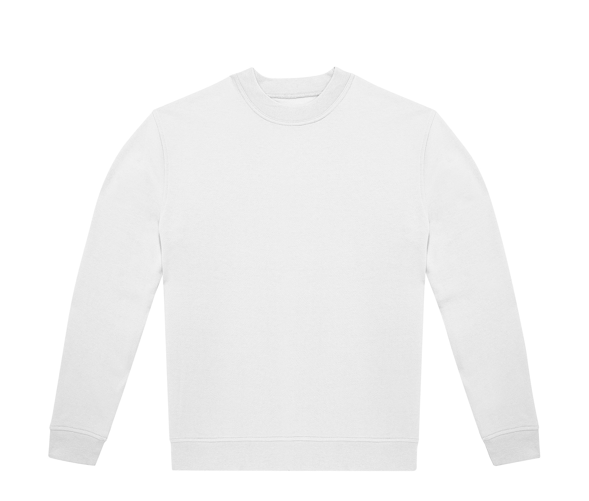 Sweat Col Rond Unisexe - White
