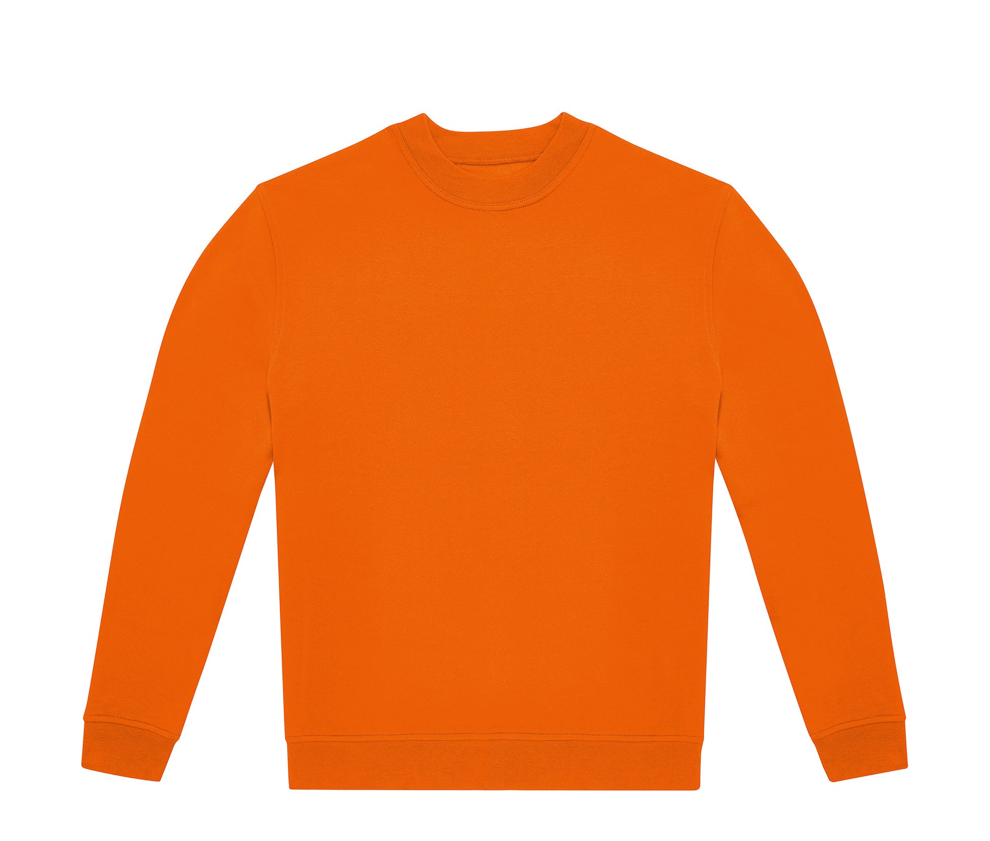 Sweat Col Rond Unisexe - Orange