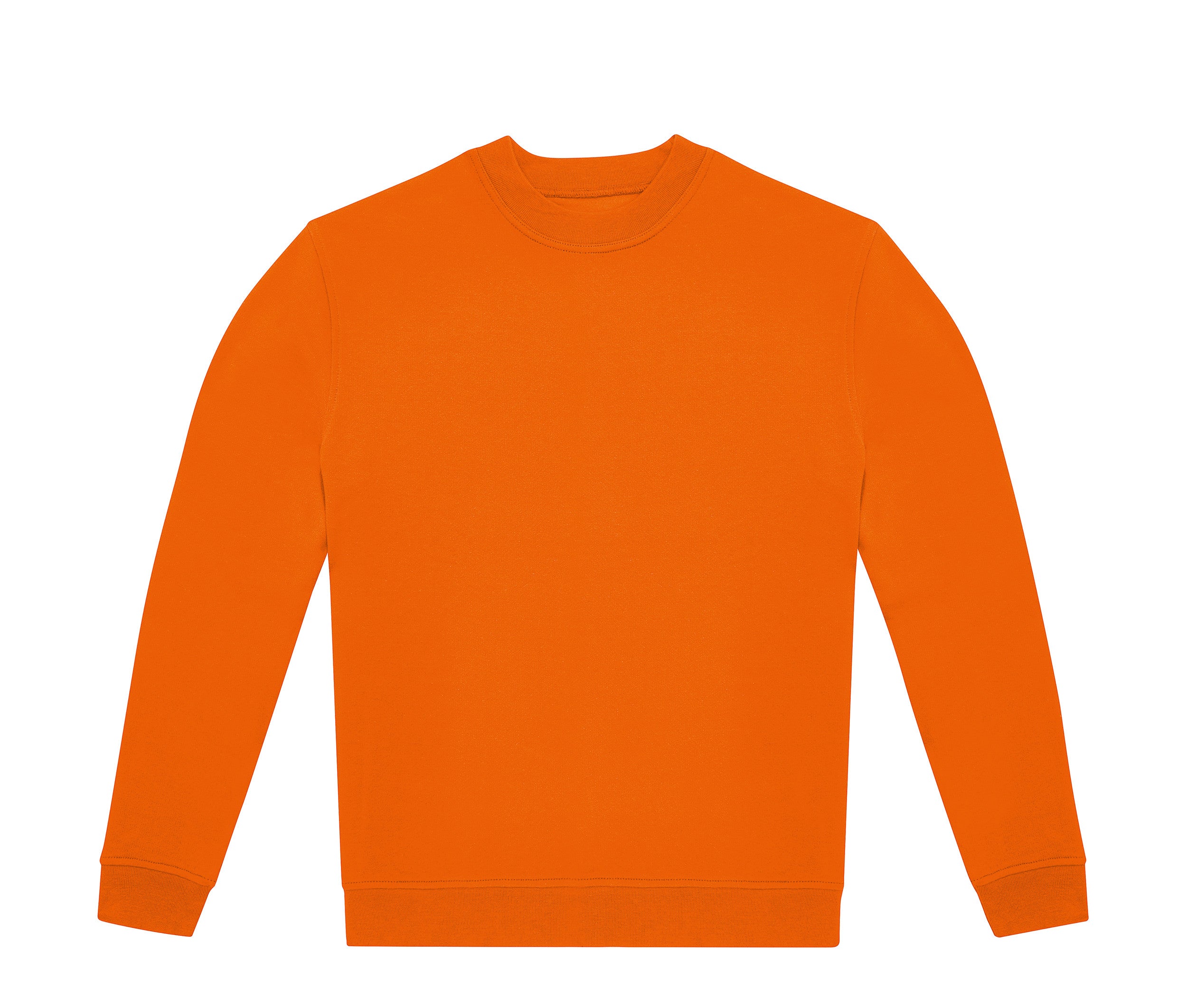 Sweat Col Rond Unisexe - Orange