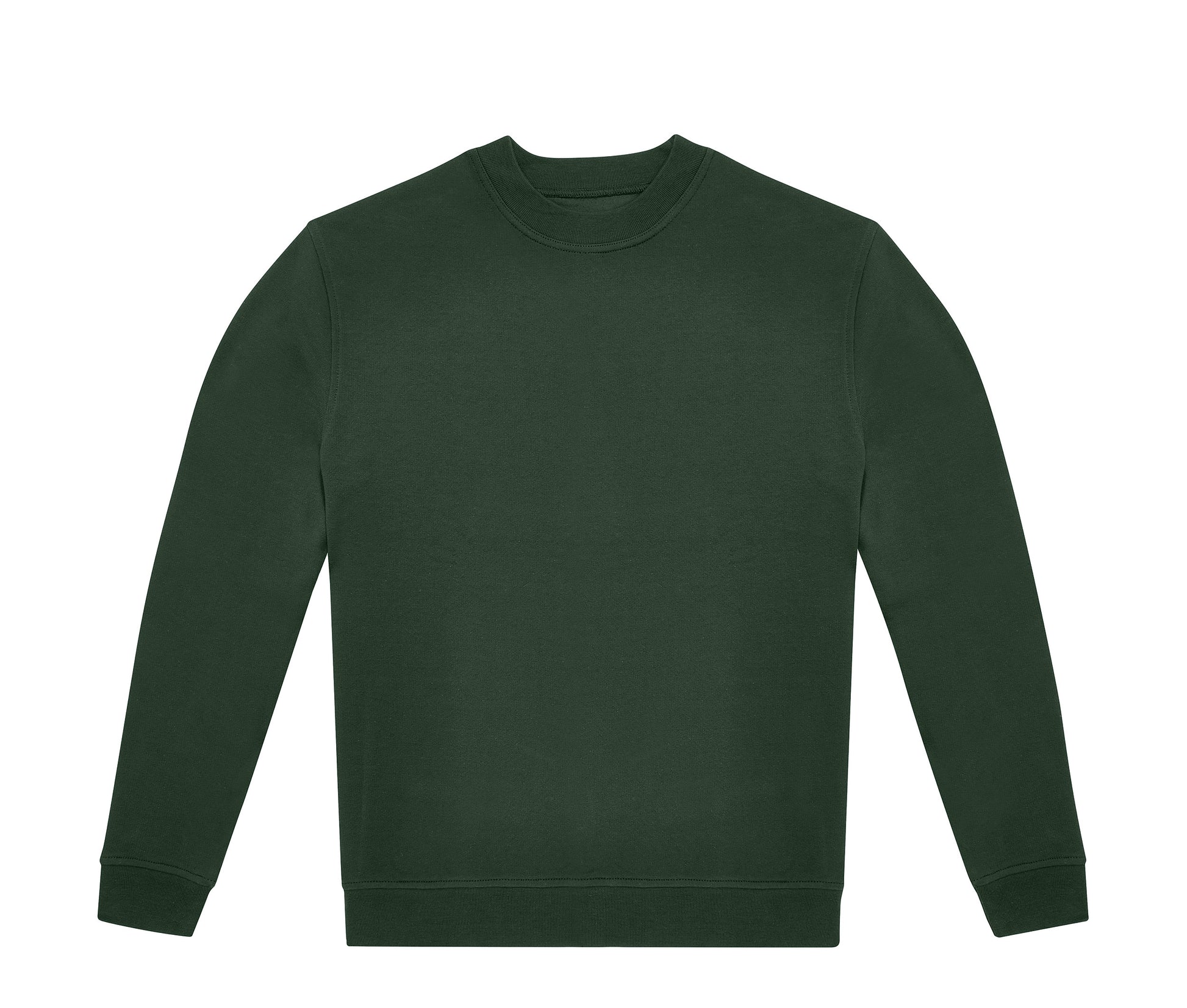 Sweat Col Rond Unisexe - Forest Green
