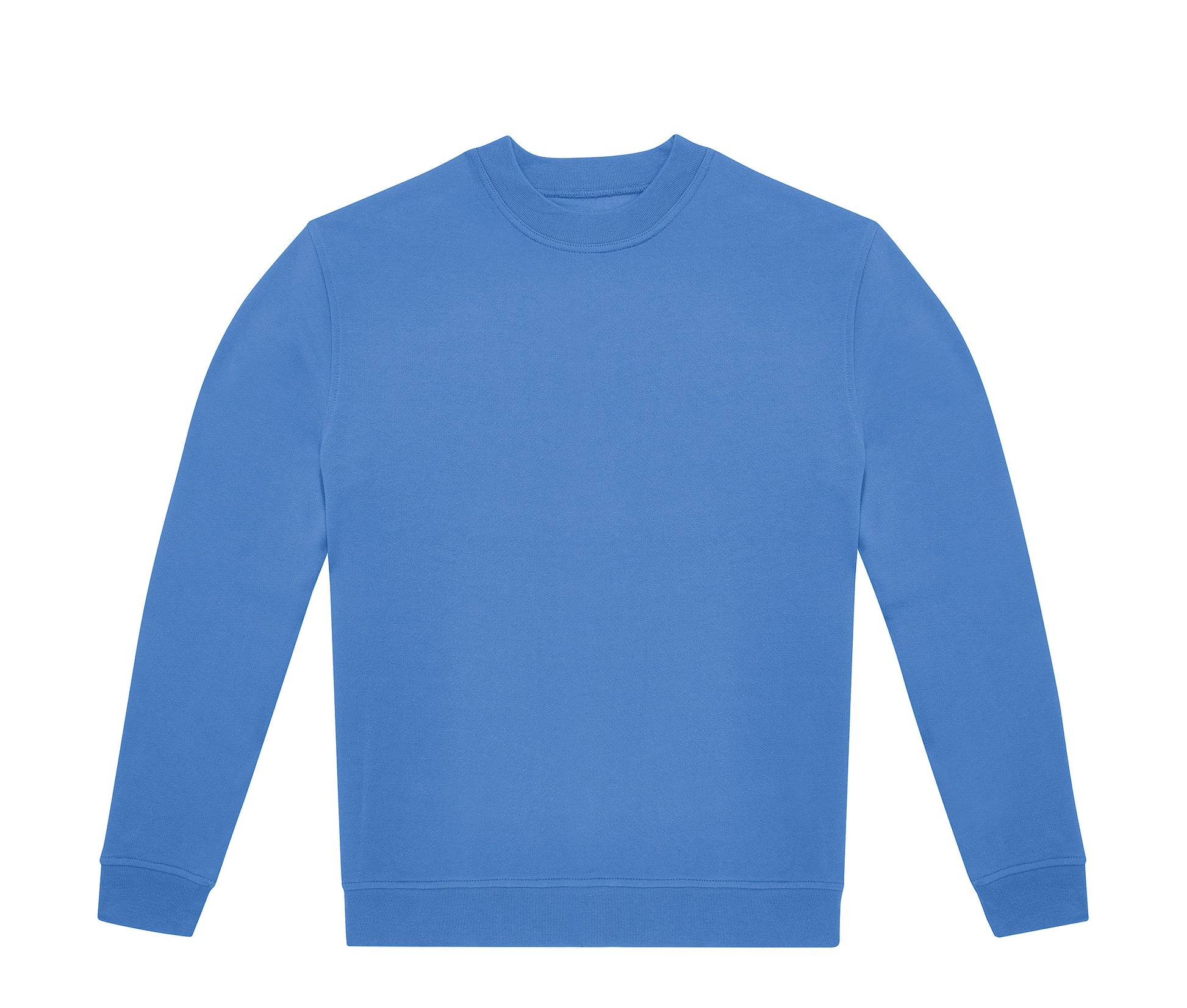 Sweat Col Rond Unisexe - Lake Blue