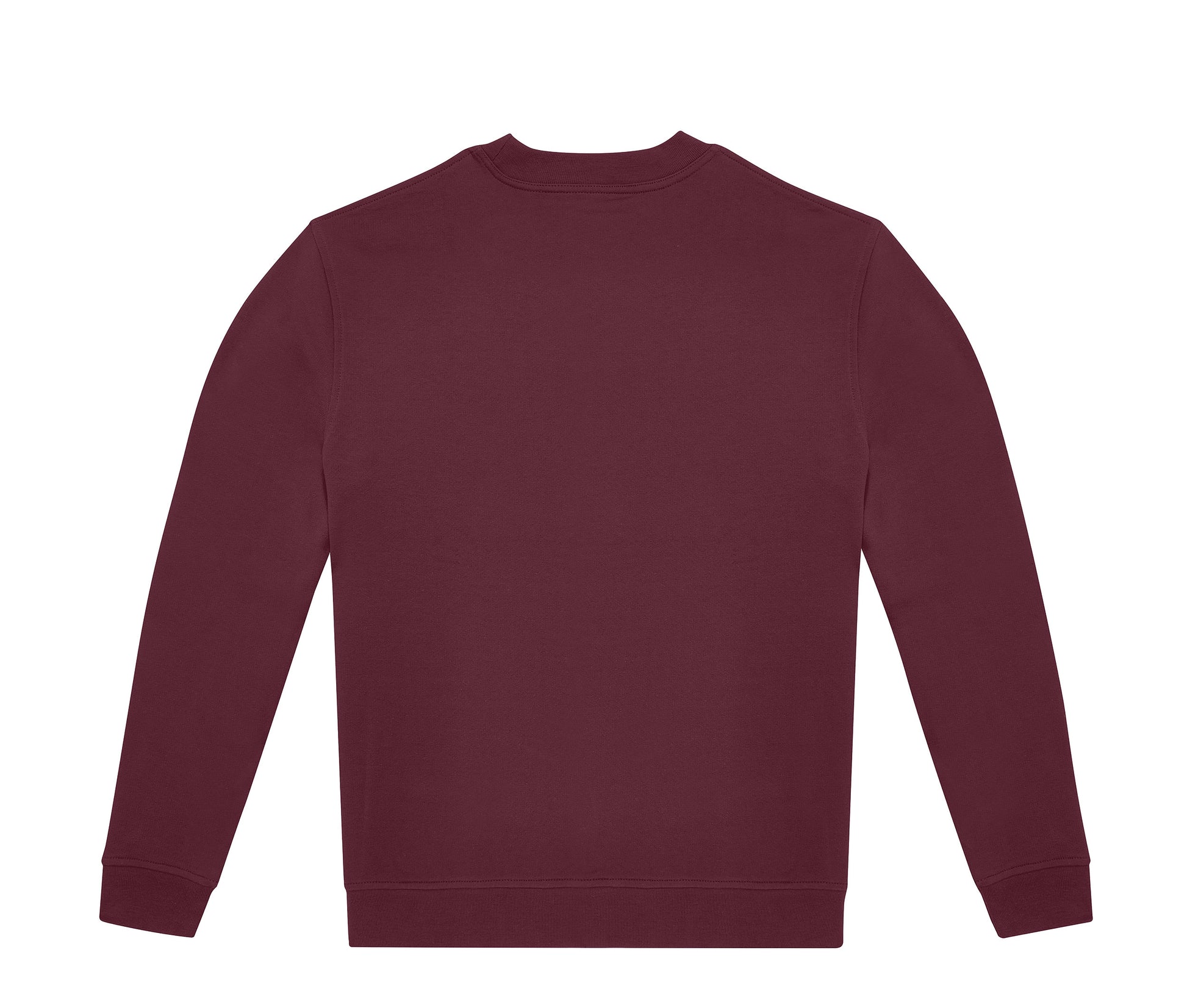 Sweat Col Rond Unisexe - Burgundy
