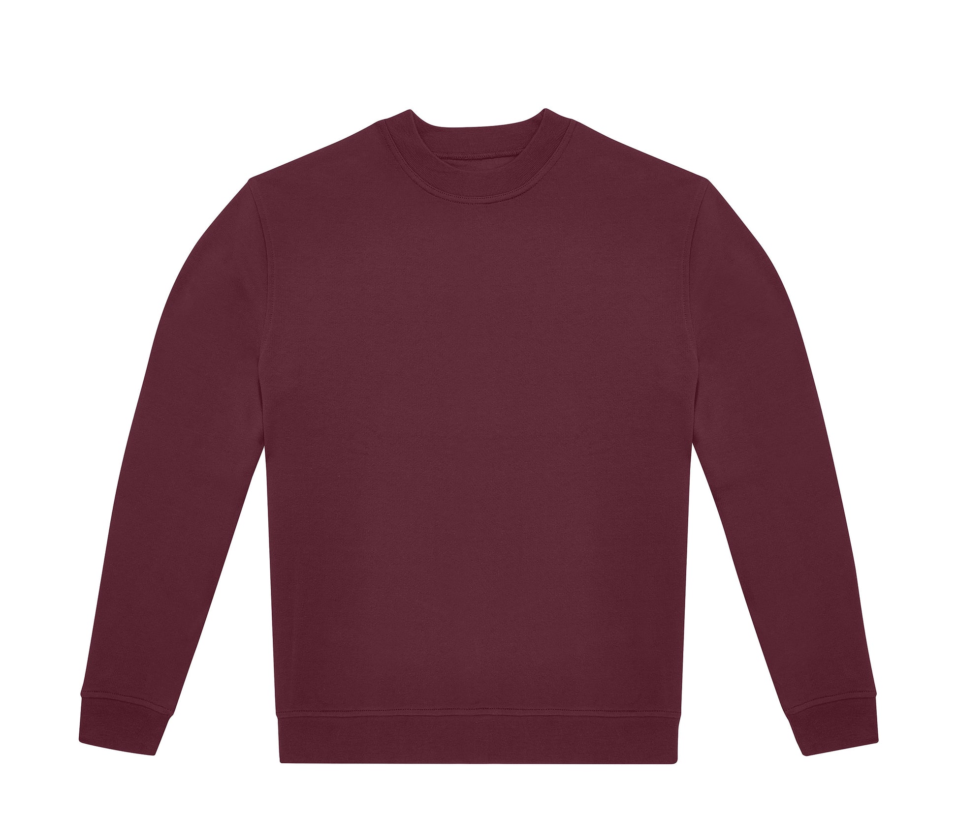 Sweat Col Rond Unisexe - Burgundy