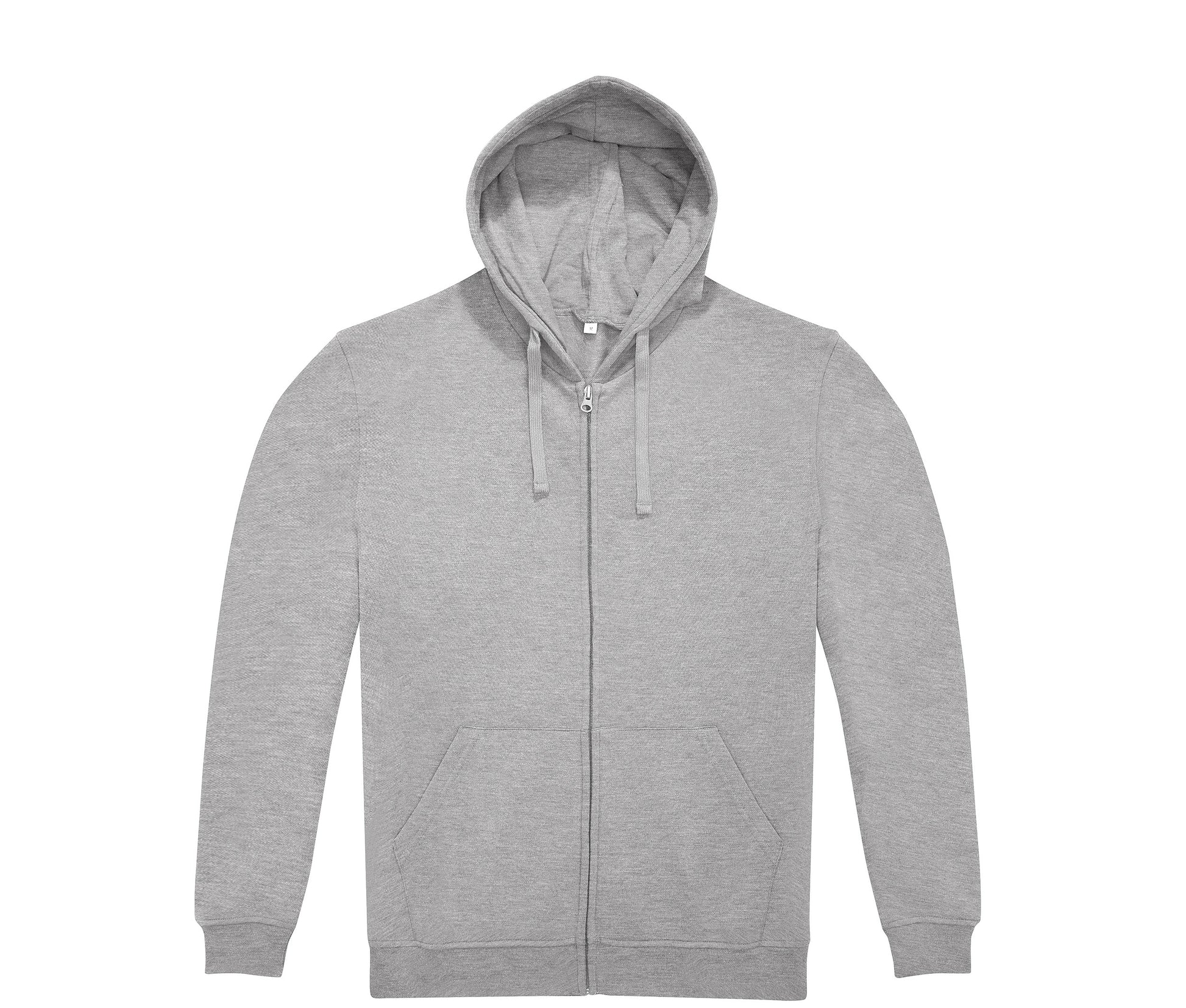 Sweat Zippé à Capuche Unisexe - Sport Grey