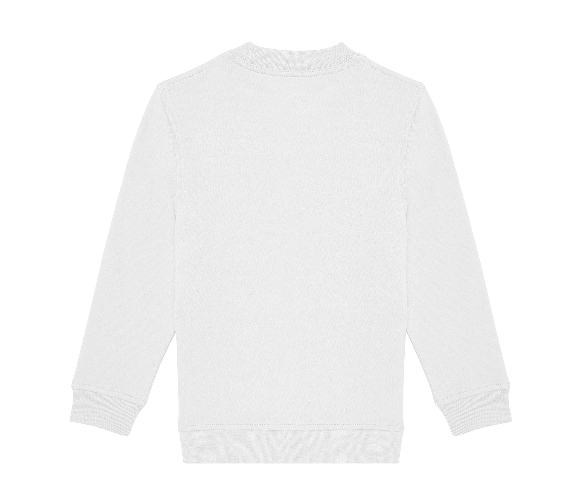 Sweat Col Rond Unisexe - White