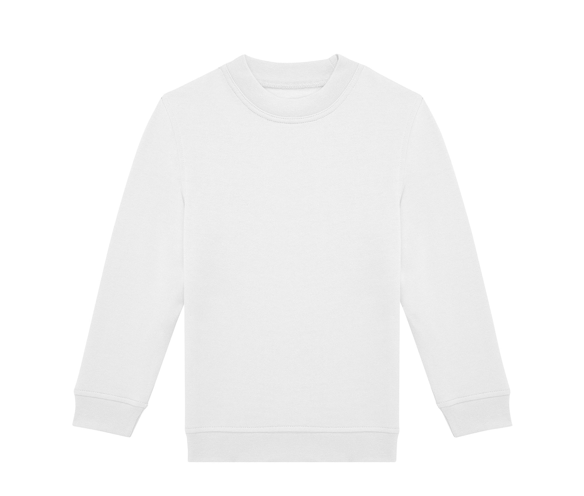Sweat Col Rond Unisexe - White