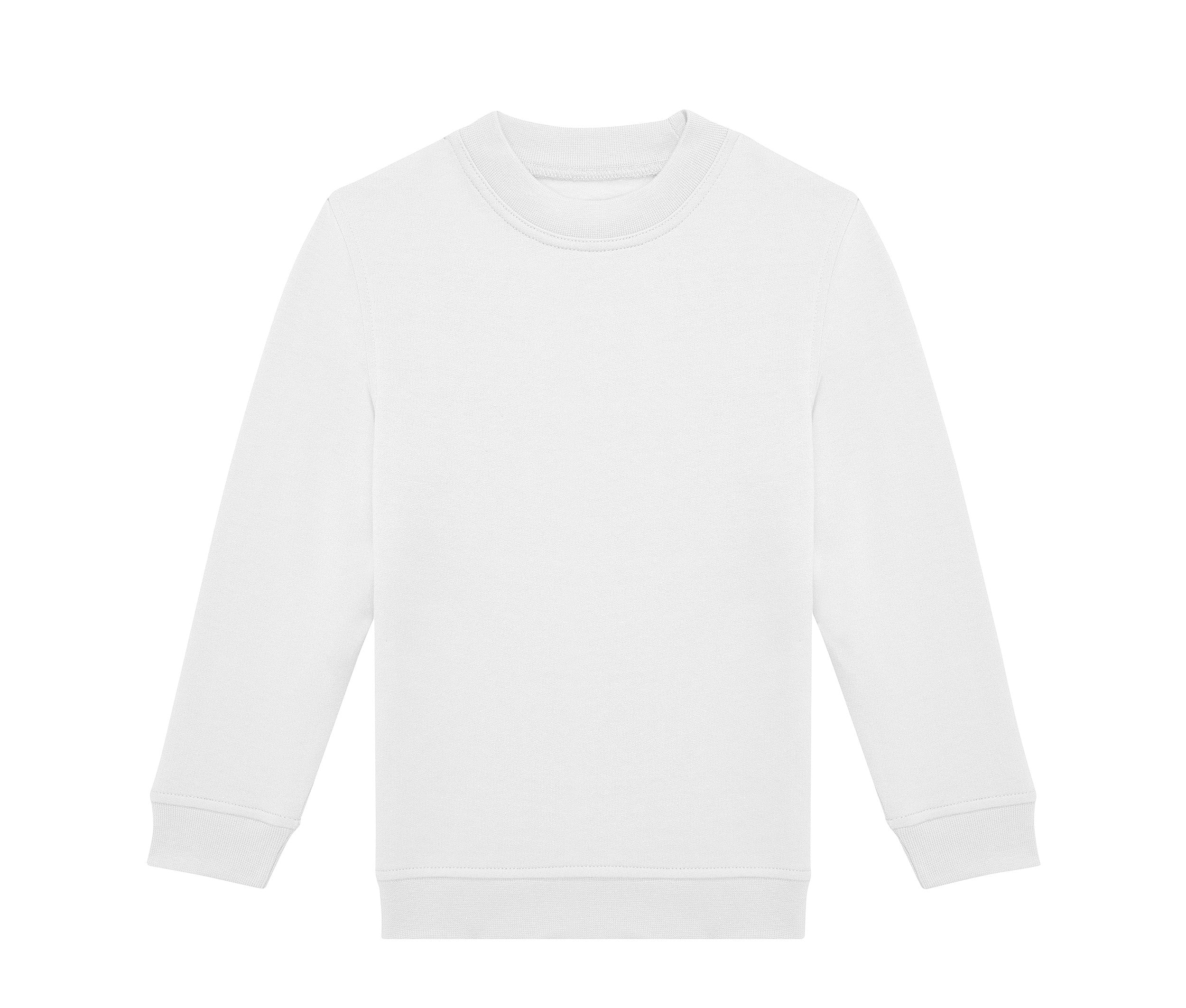 Sweat Col Rond Unisexe - White