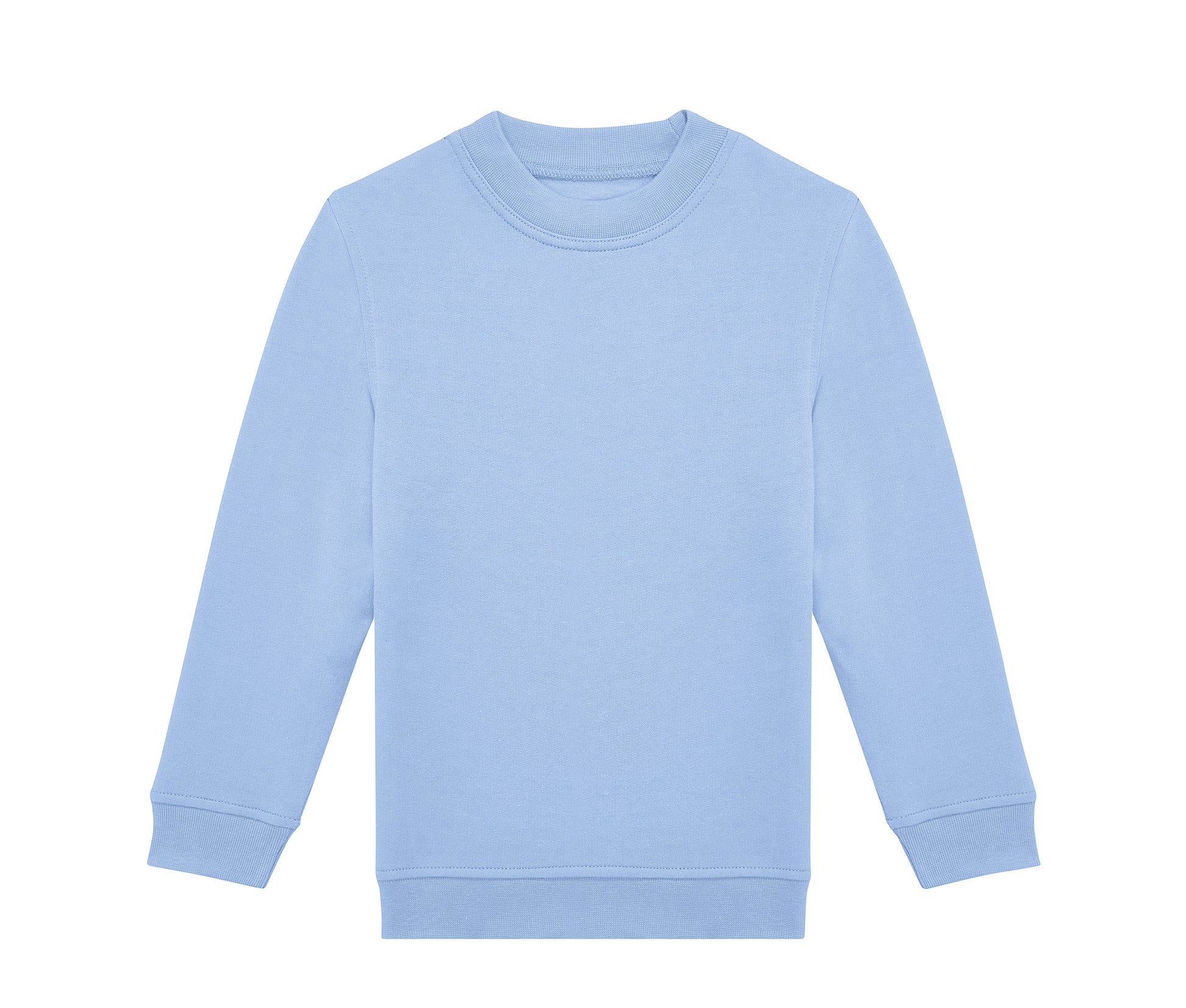 Sweat Col Rond Unisexe - Lotus Blue