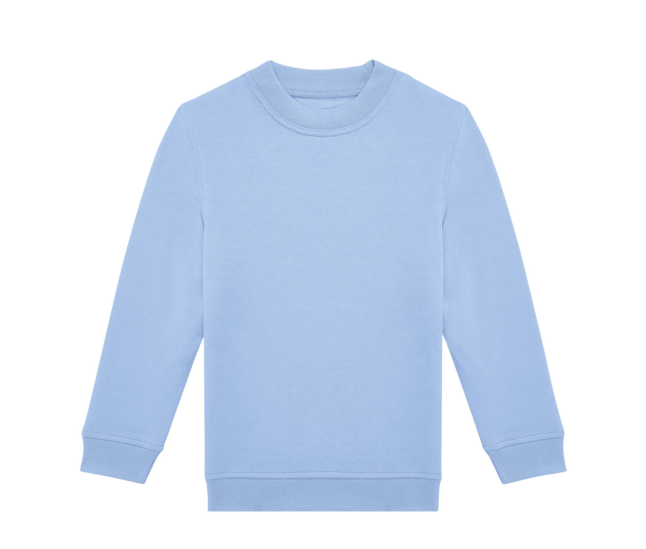 Sweat Col Rond Unisexe - Lotus Blue