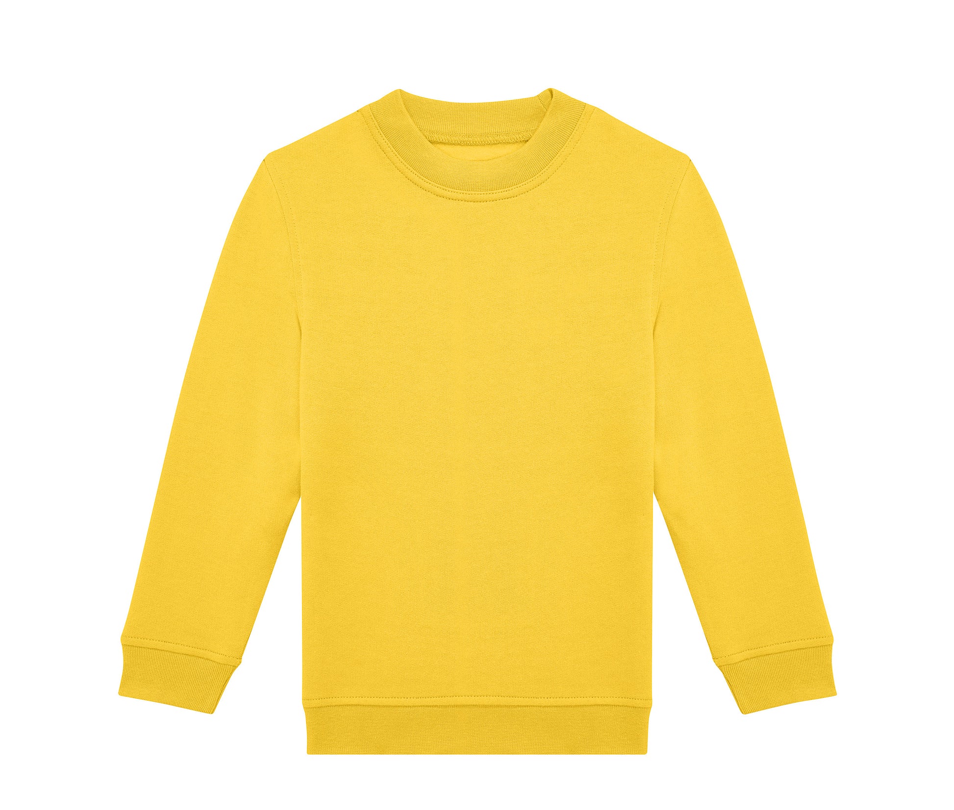 Sweat Col Rond Unisexe - Pop Yellow