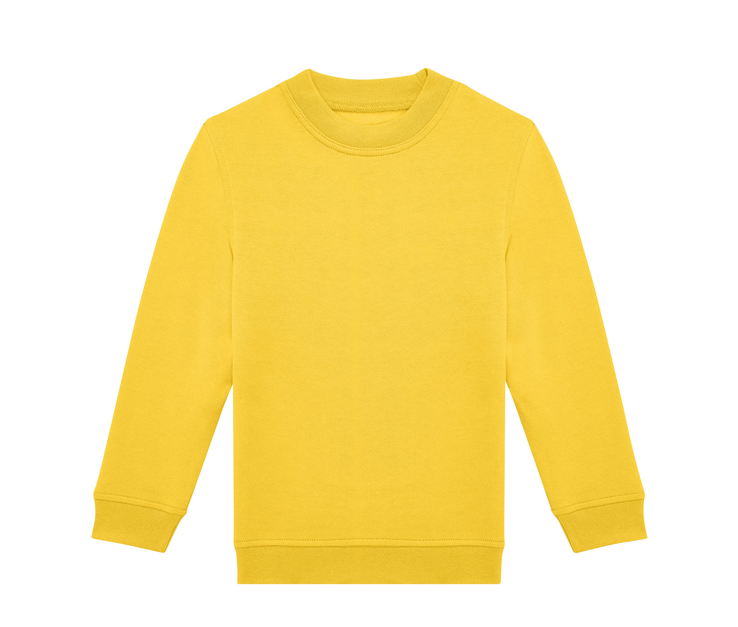 Sweat Col Rond Unisexe - Pop Yellow