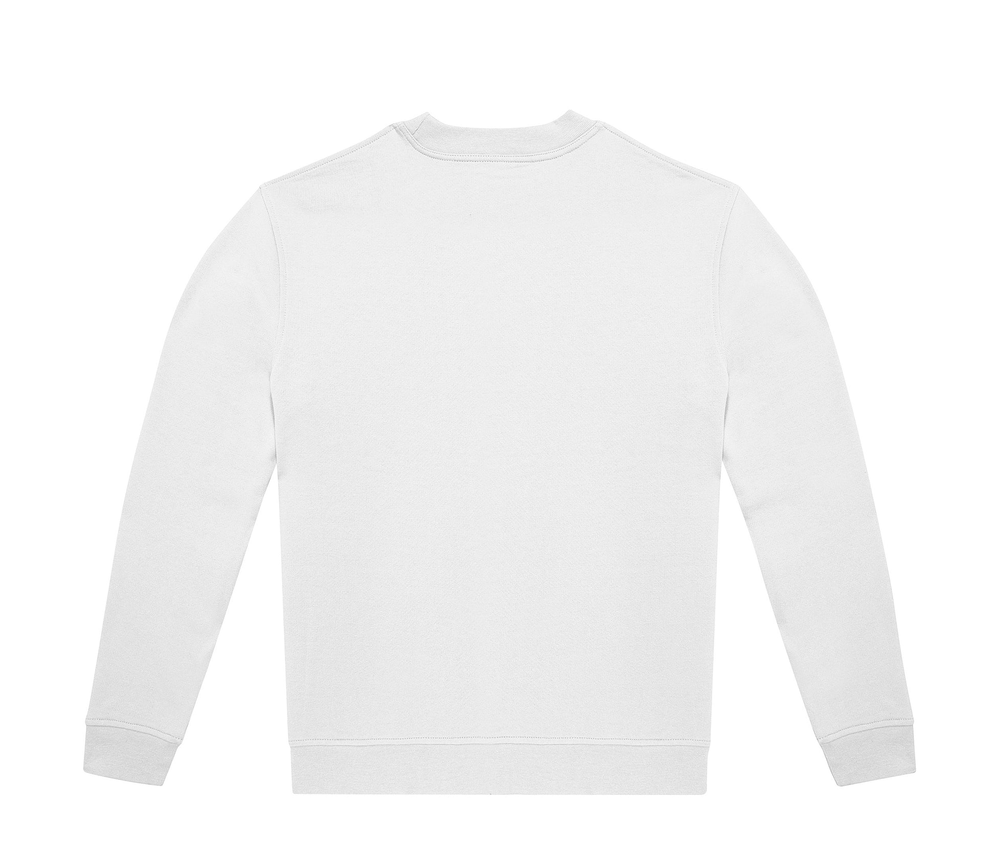 Sweat Col Rond Unisexe - White