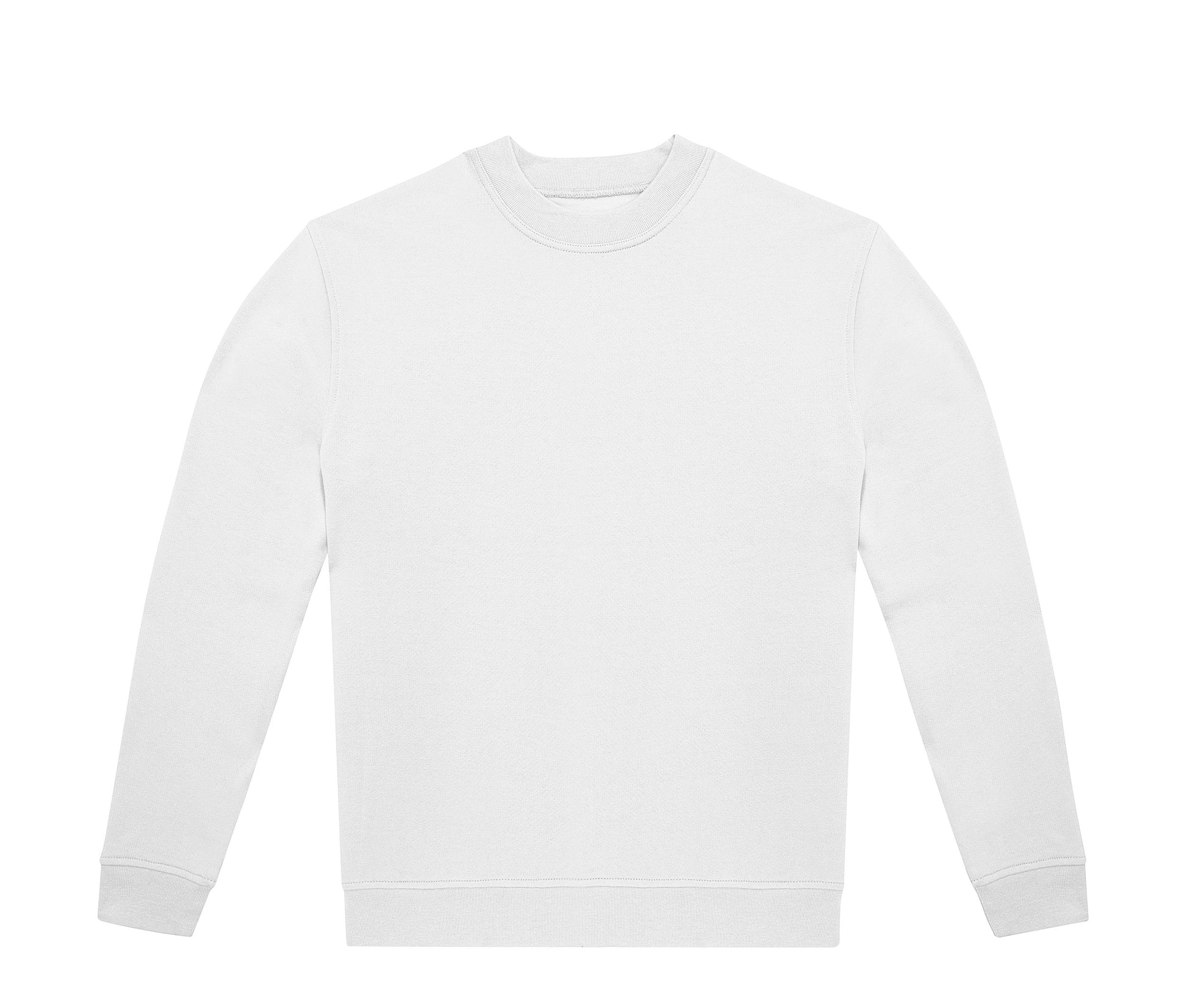 Sweat Col Rond Unisexe - White