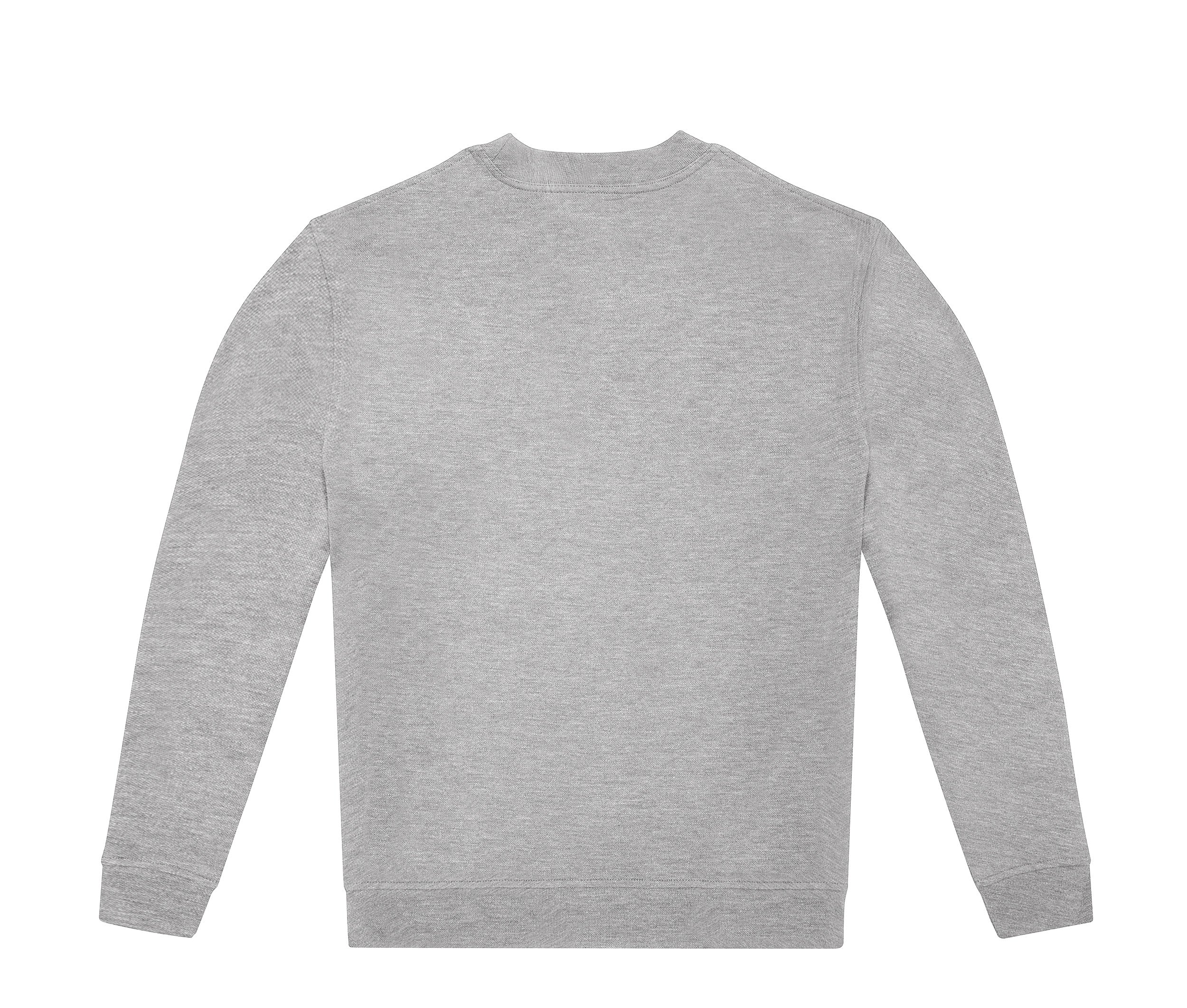 Sweat Col Rond Unisexe - Sport Grey