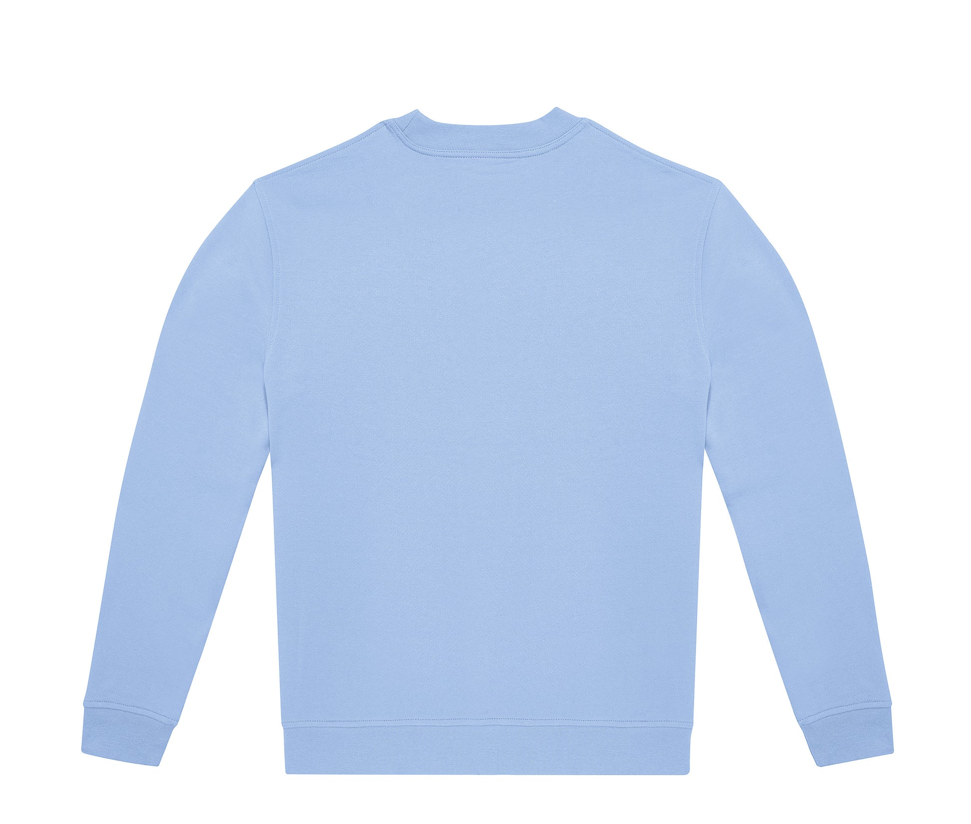 Sweat Col Rond Unisexe - Lotus Blue