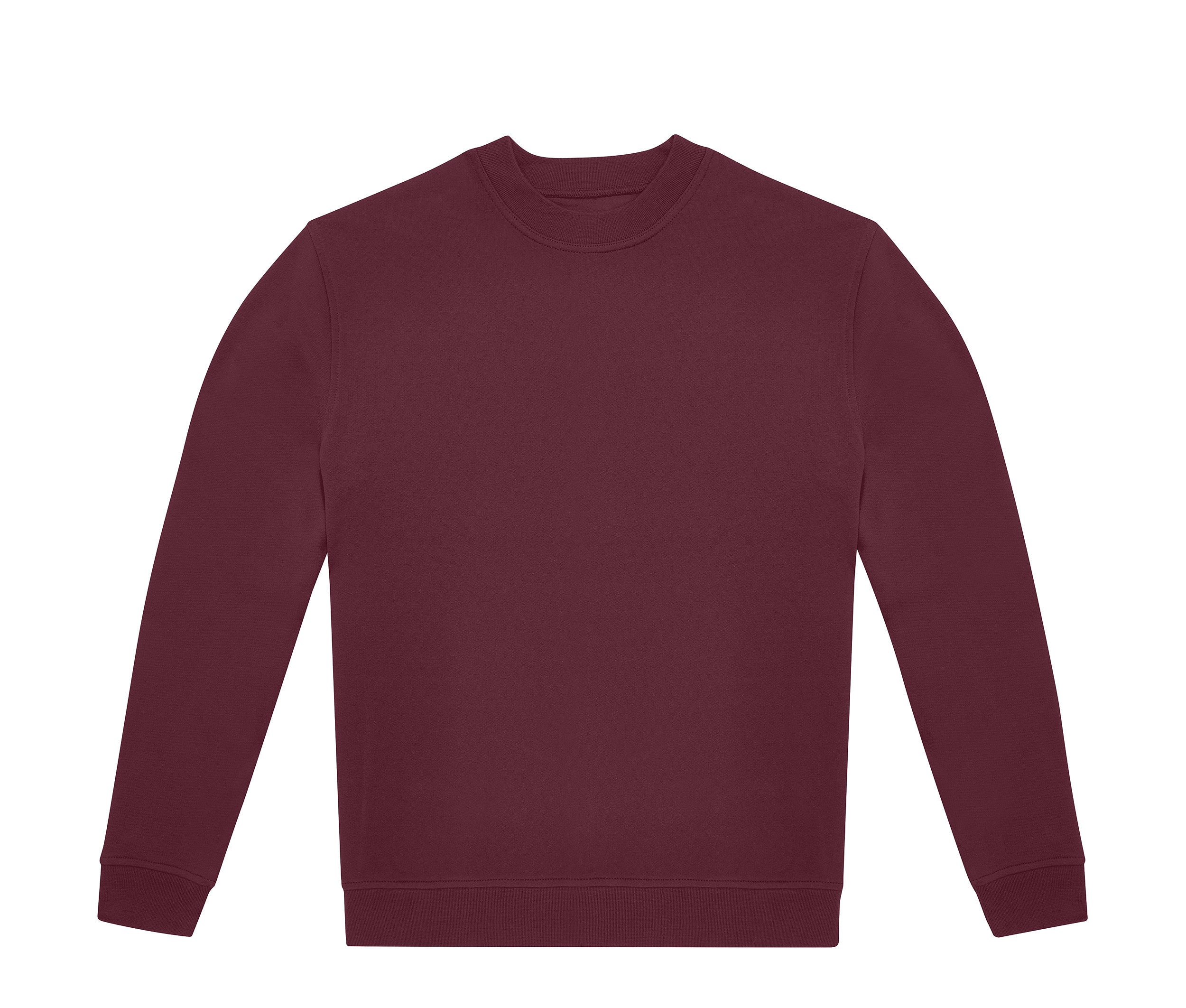 Sweat Col Rond Unisexe - Burgundy