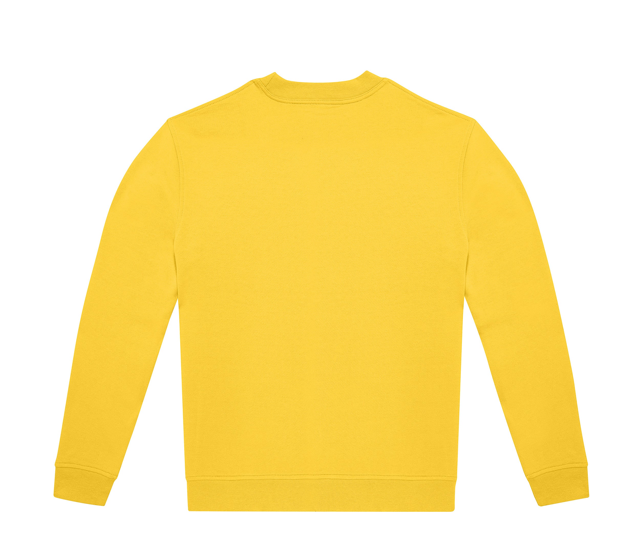 Sweat Col Rond Unisexe - Pop Yellow