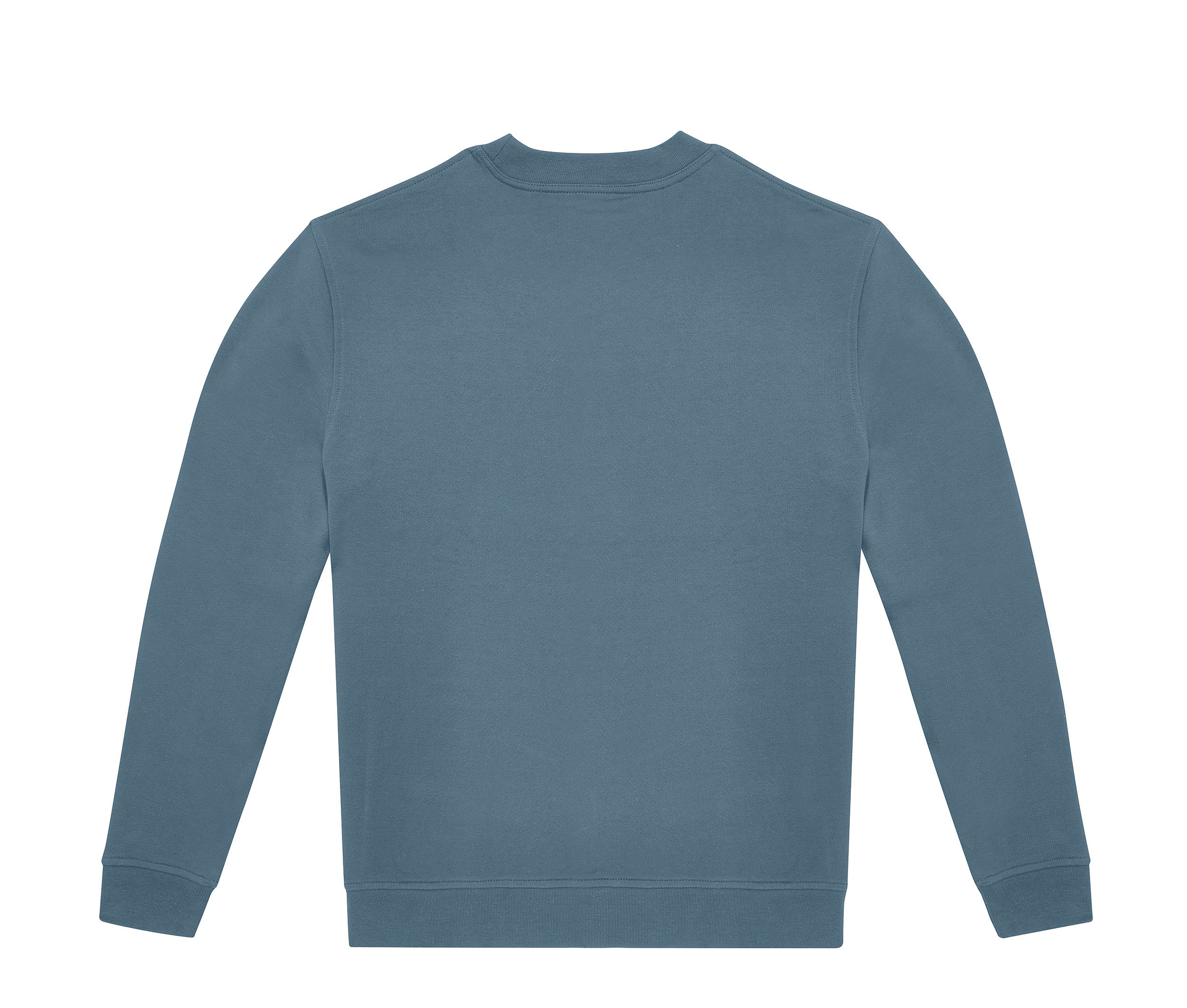 Sweat Col Rond Unisexe - Nordic Blue
