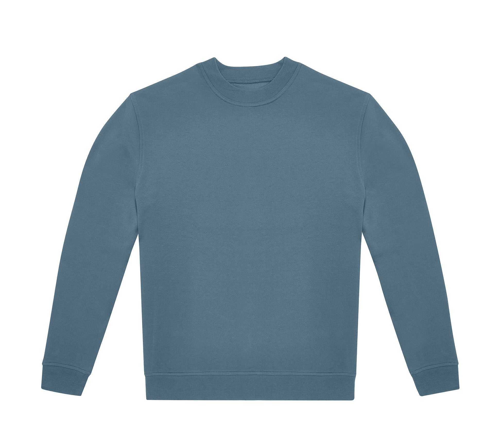 Sweat Col Rond Unisexe - Nordic Blue