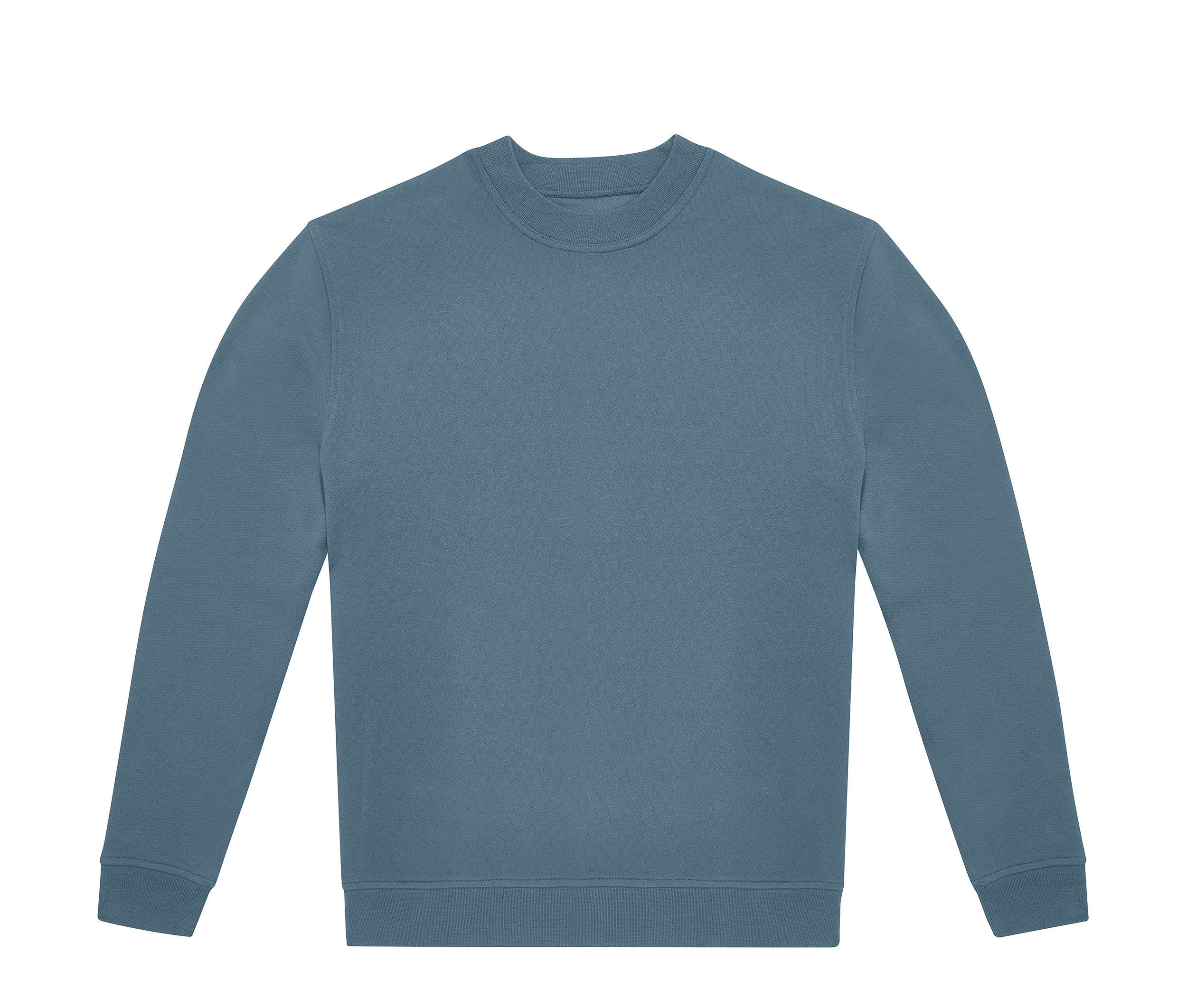 Sweat Col Rond Unisexe - Nordic Blue