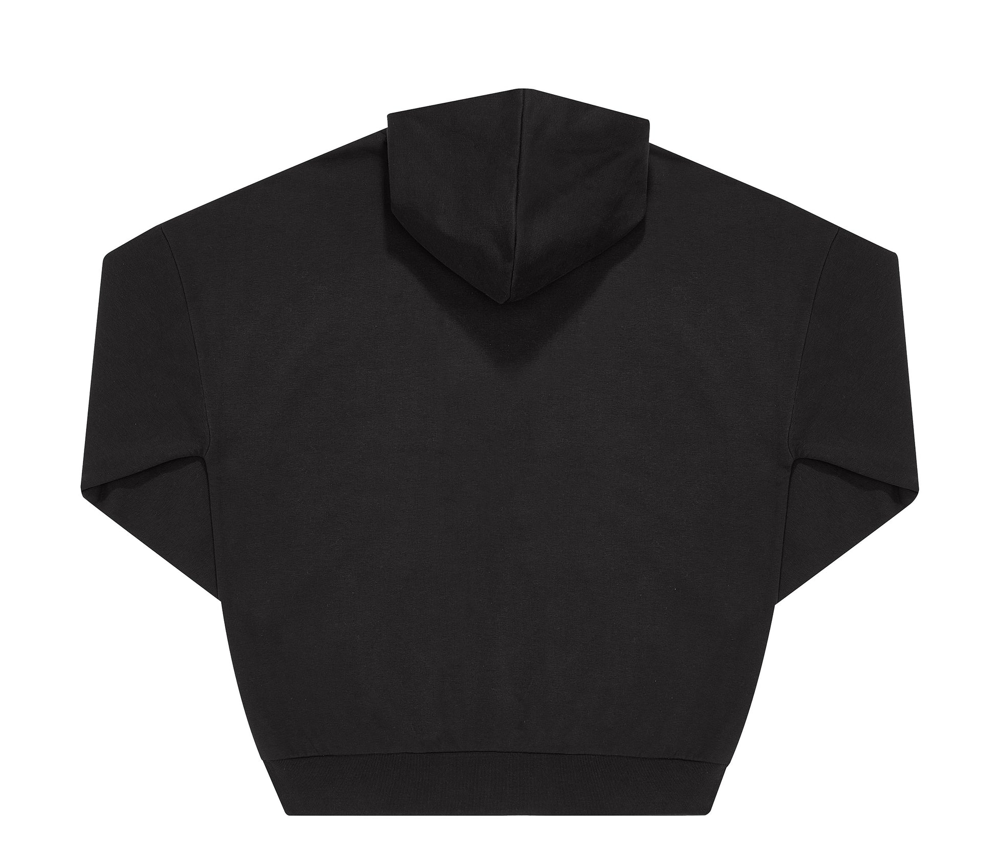 Sweat Zippé à Capuche Unisexe - Black