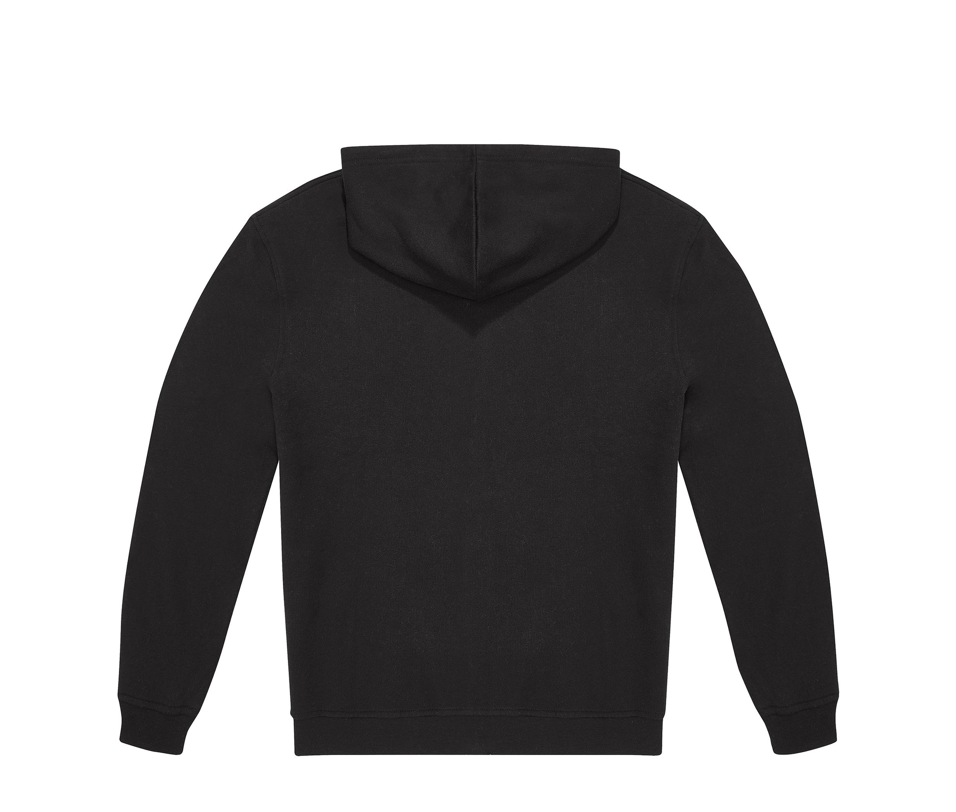 Sweat Zippé à Capuche Unisexe - Black