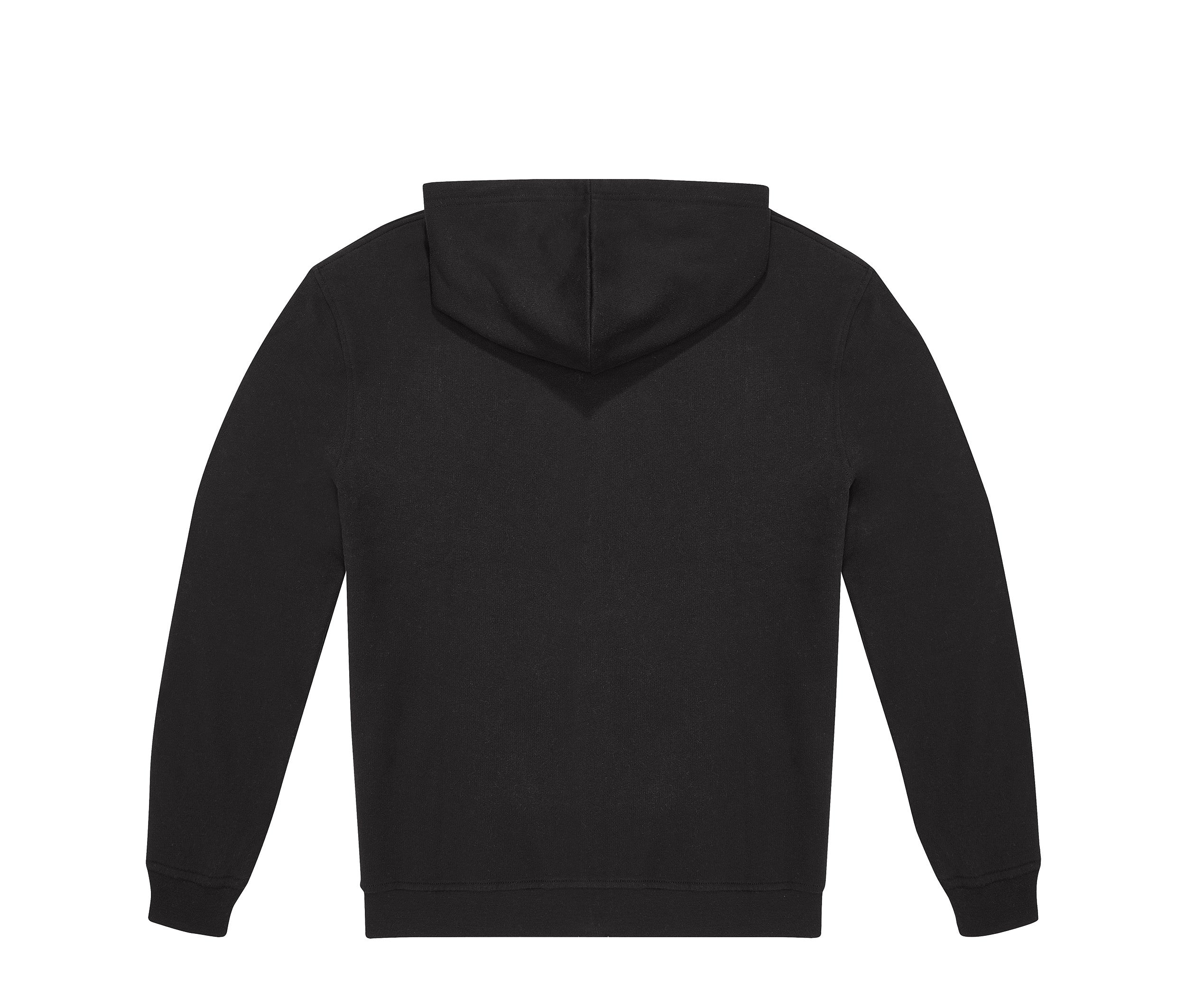 Sweat Zippé à Capuche Unisexe - Black