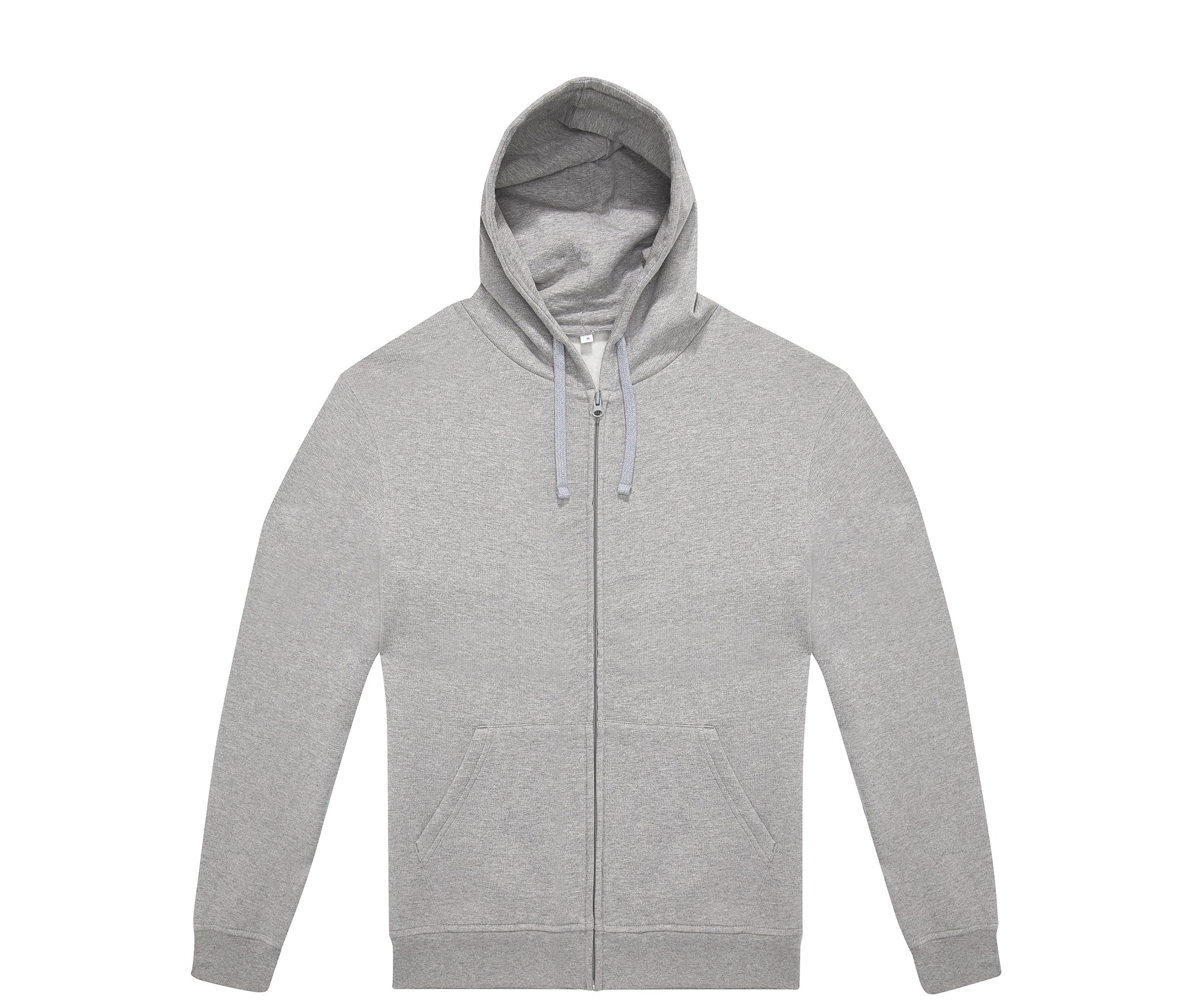 Sweat Zippé à Capuche Unisexe - Sport Grey