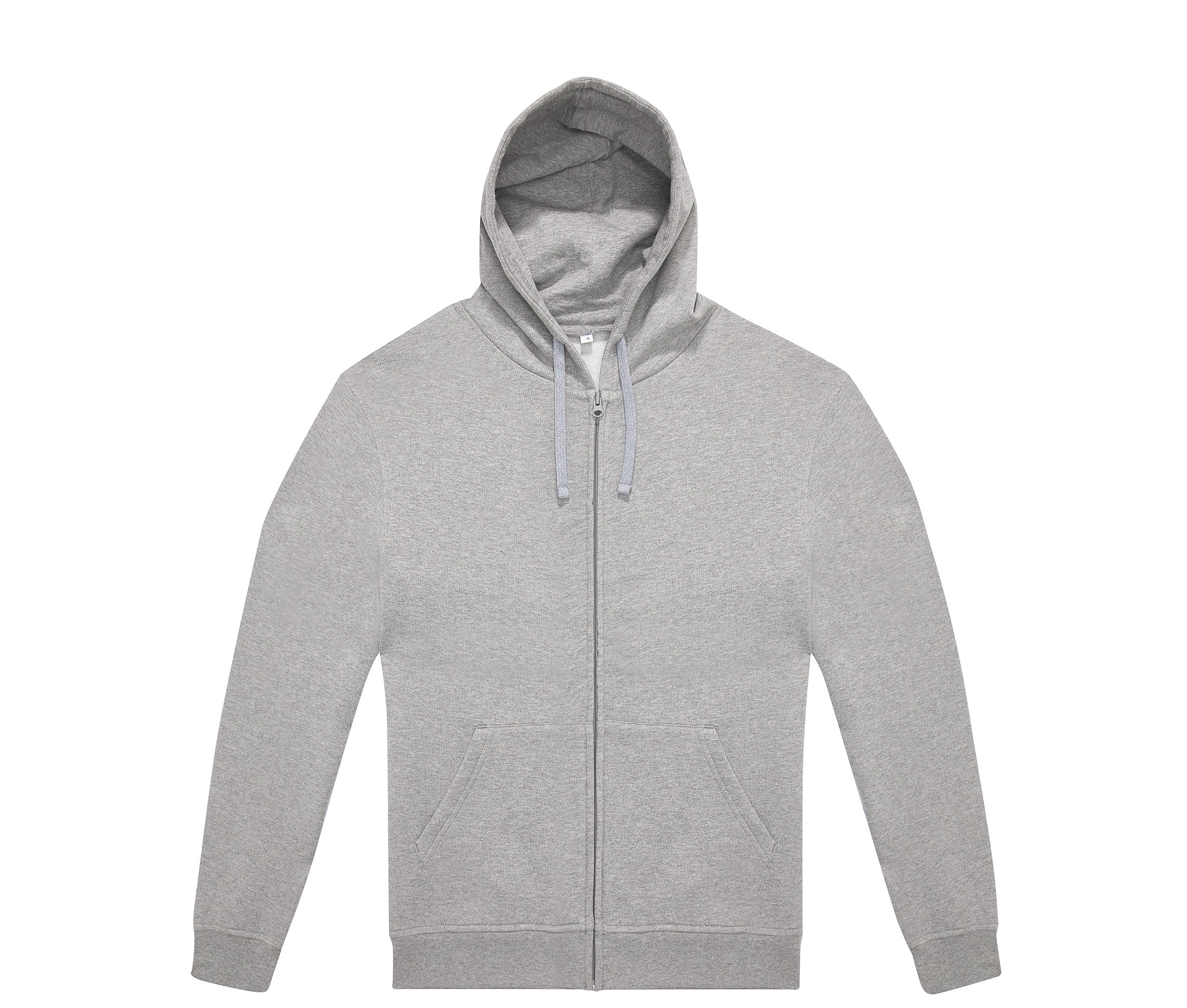 Sweat Zippé à Capuche Unisexe - Sport Grey