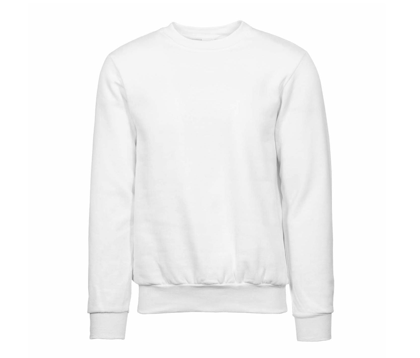 Sweat Col Rond - White