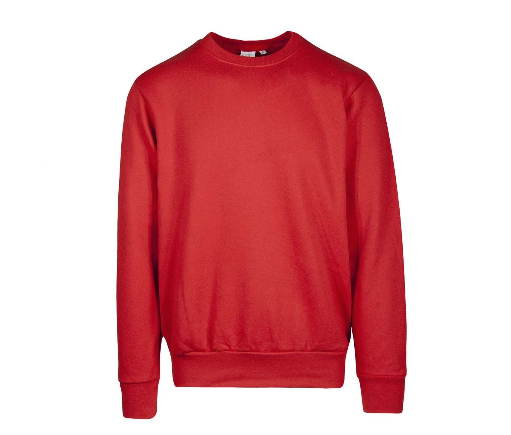 Sweat Col Rond - Sport Red