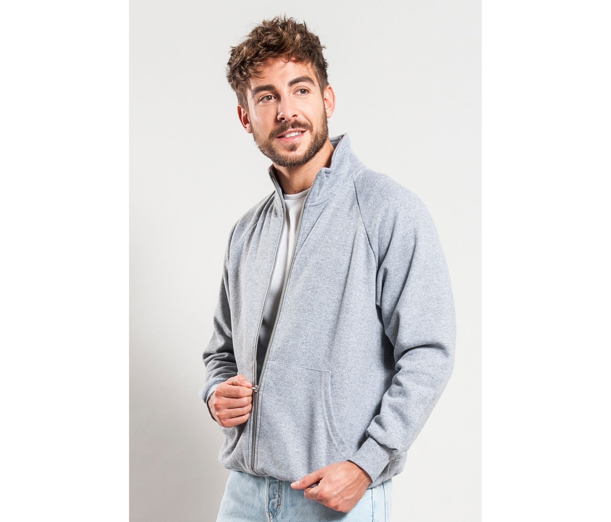 Sweat zippé