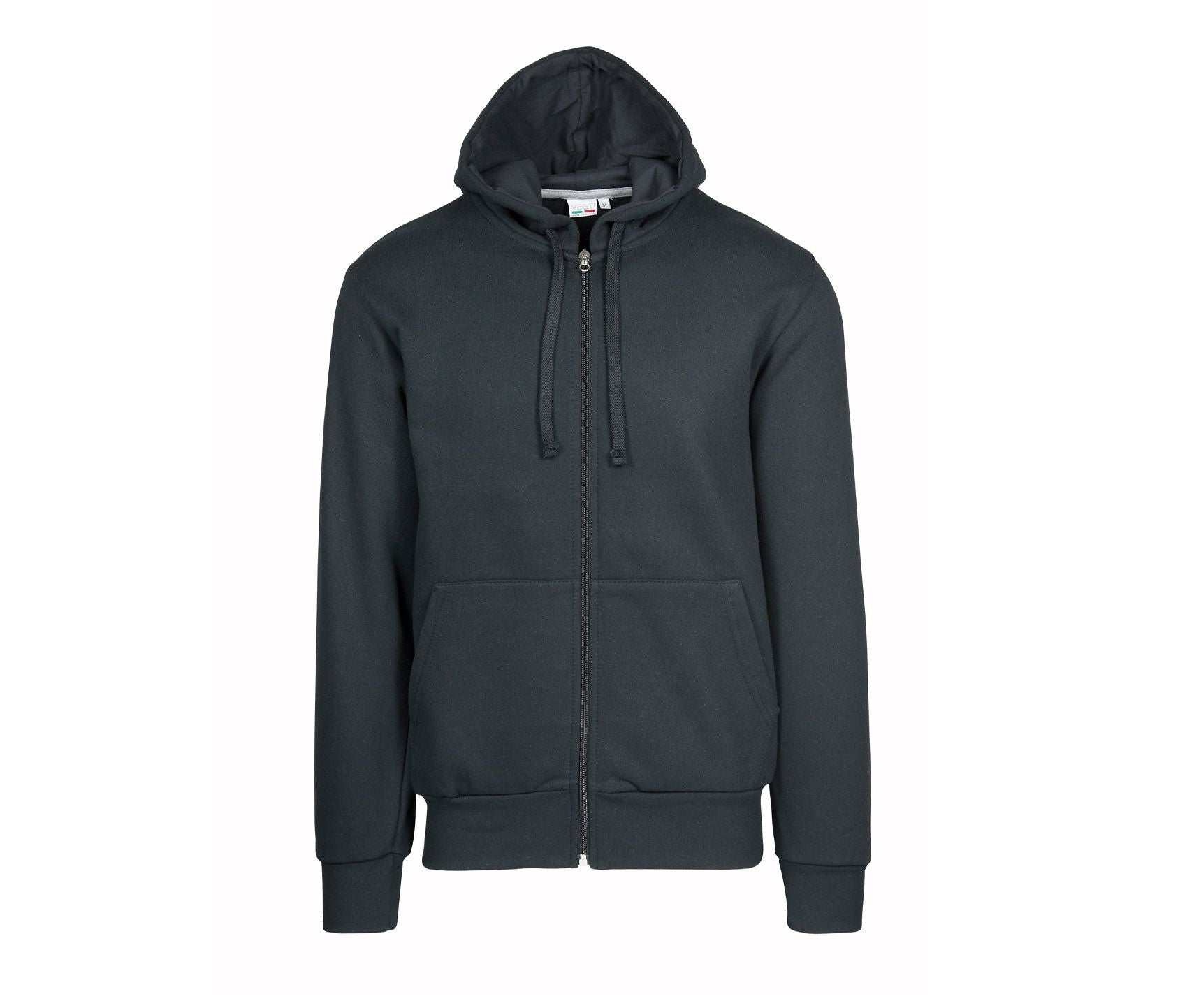 Sweat à Capuche Zippée - Black