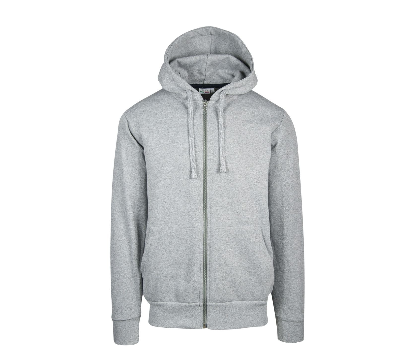 Sweat à Capuche Zippée - Ash