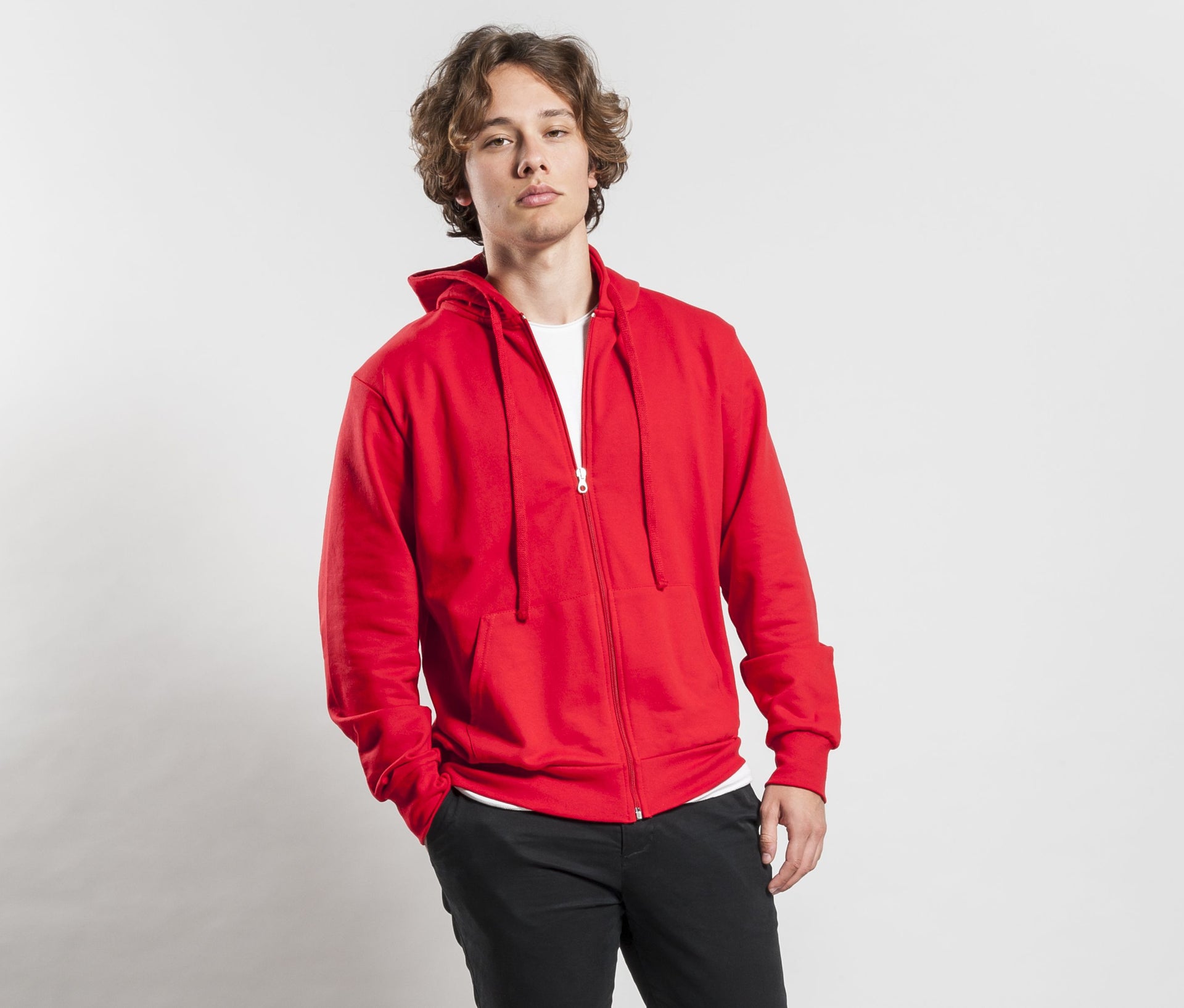 Sweat à capuche zippée