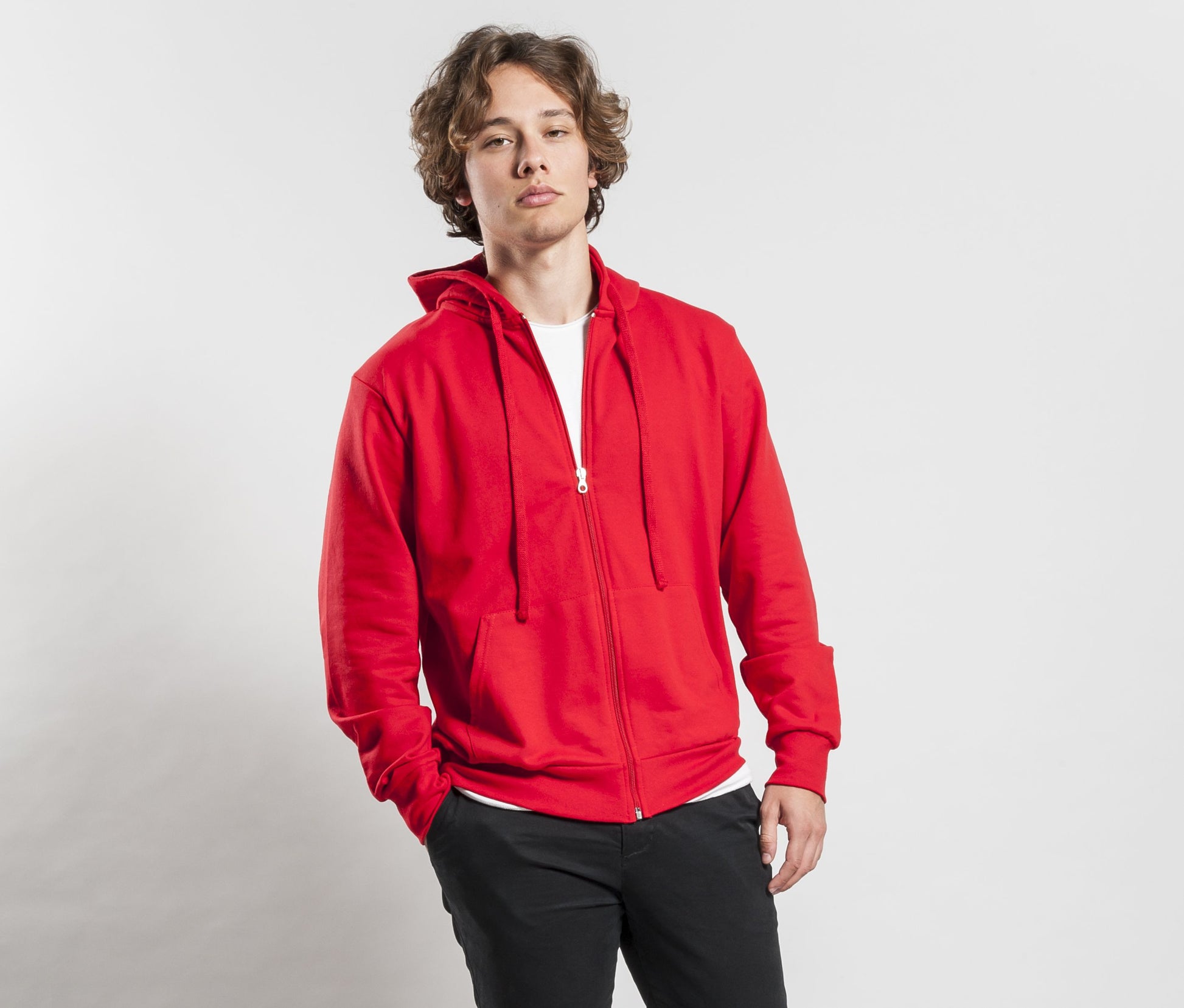 Sweat à capuche zippée