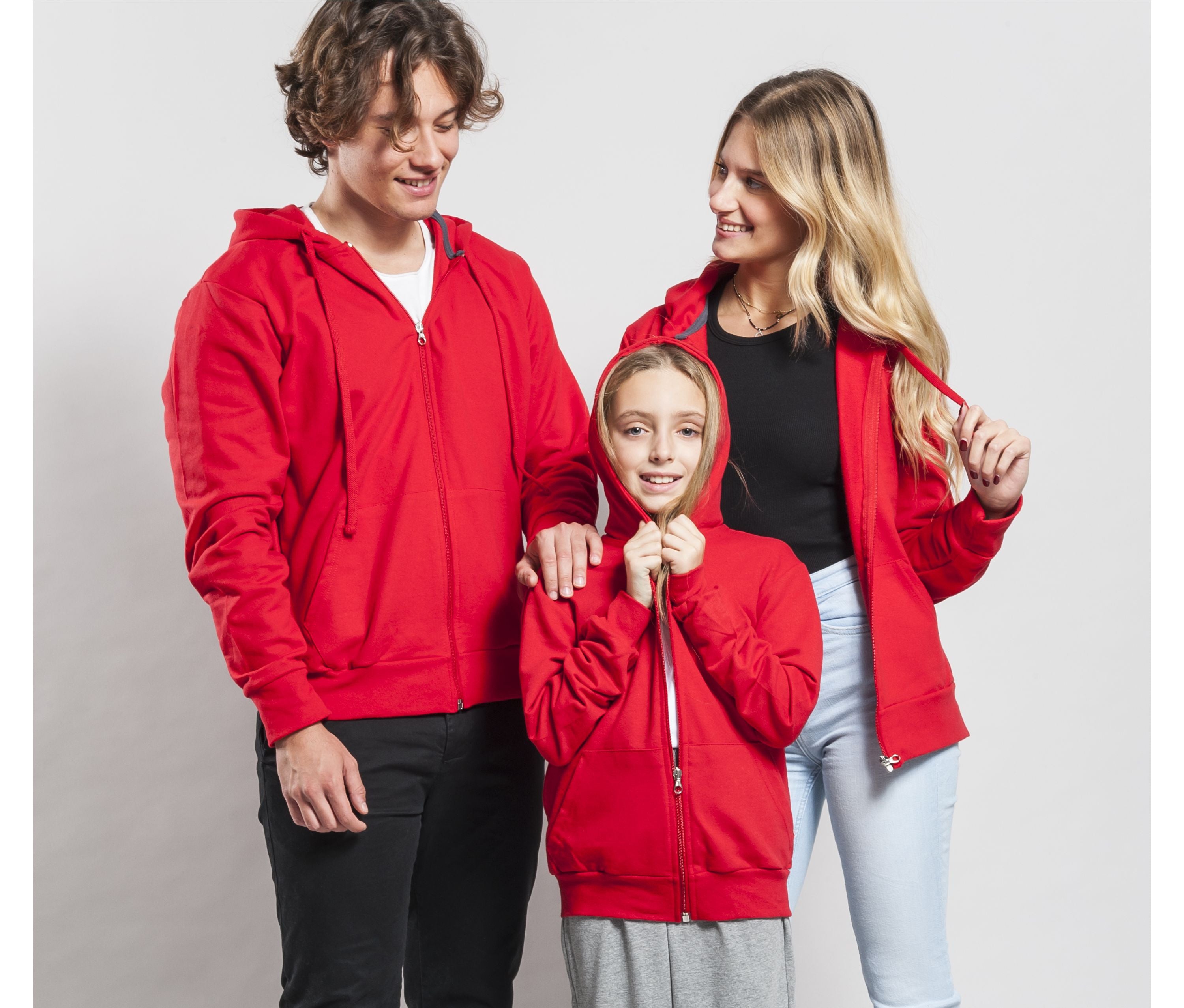 Sweat à capuche zippée