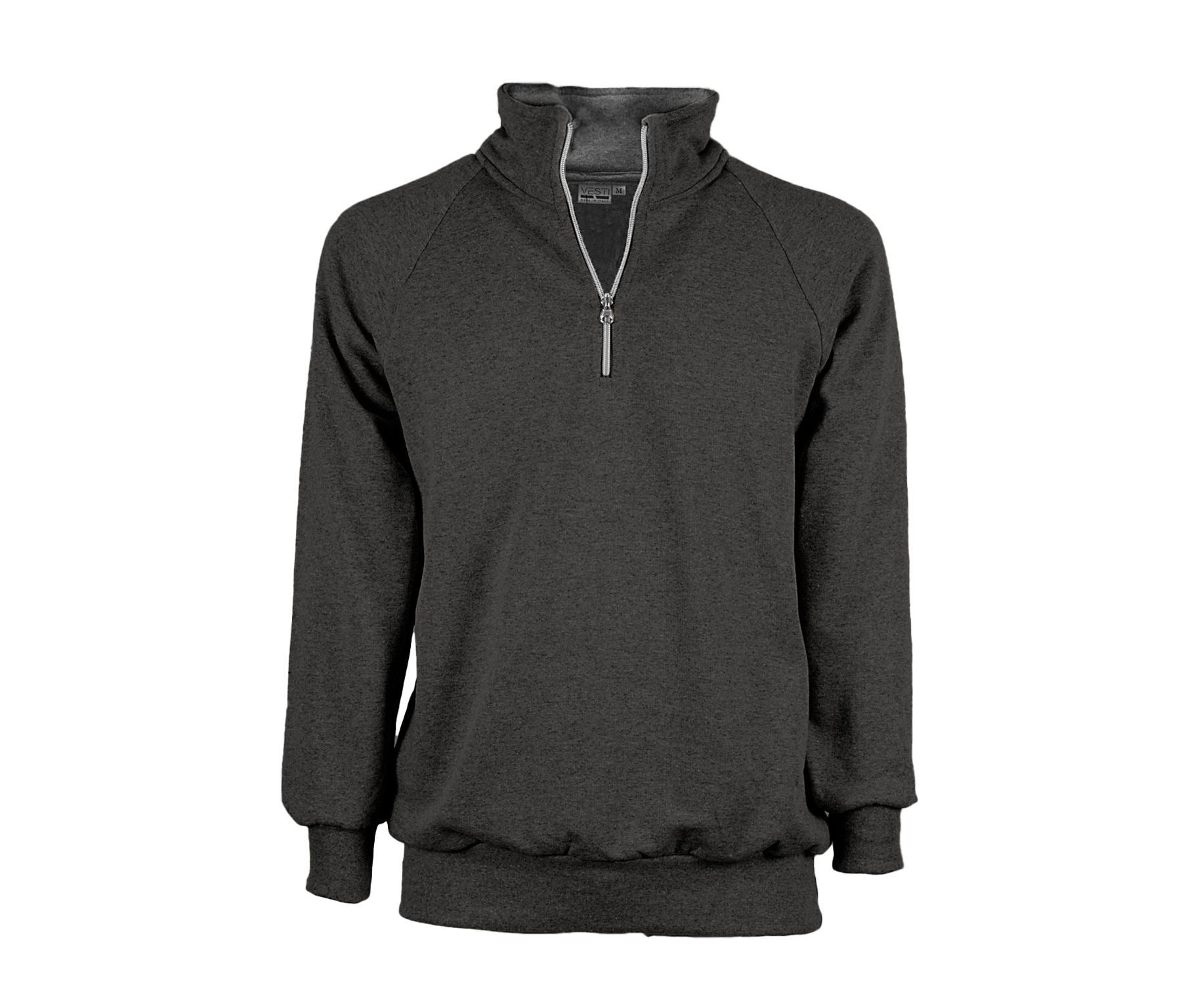 Sweat Col Zippé - Anthracite