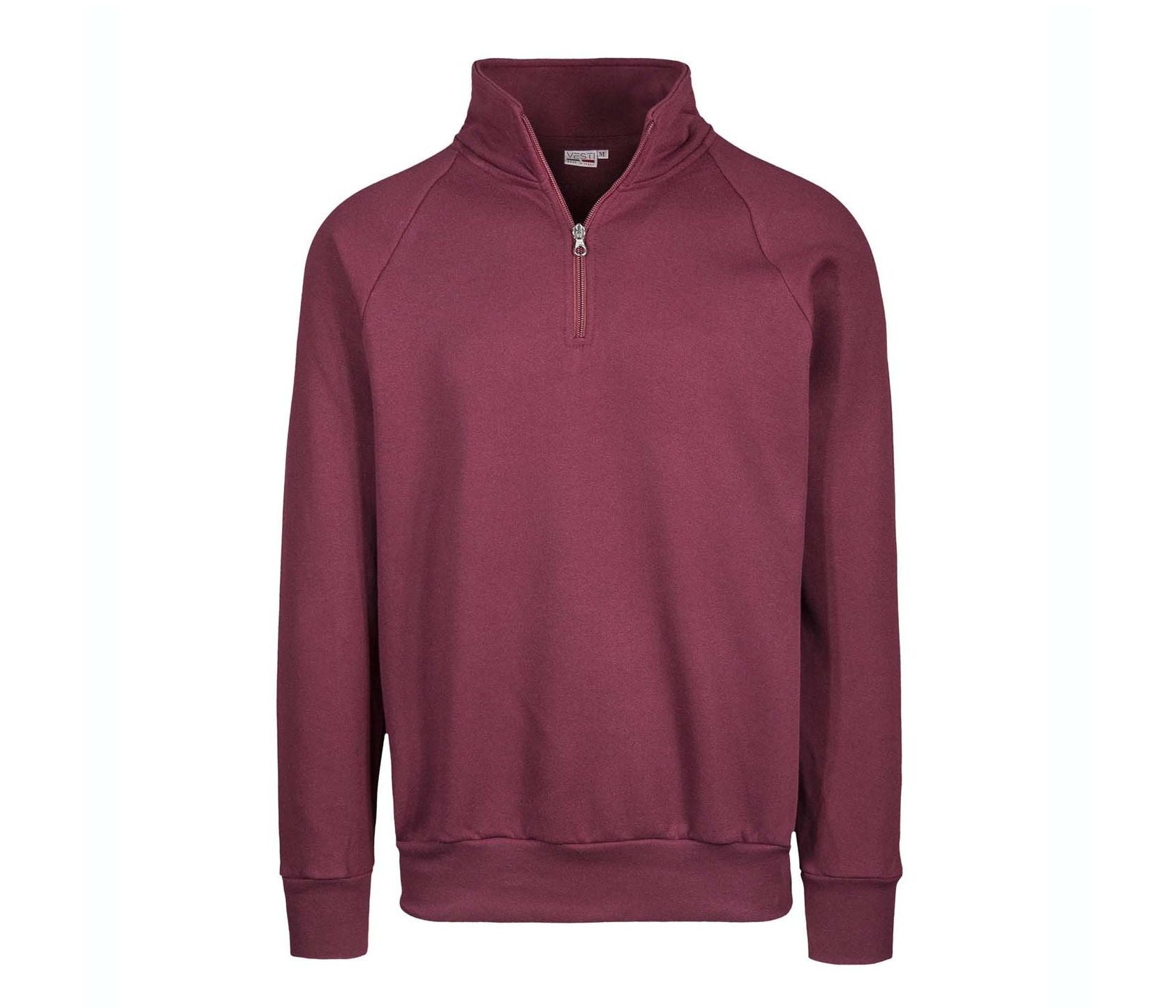 Sweat Col Zippé - Sport Bordeaux