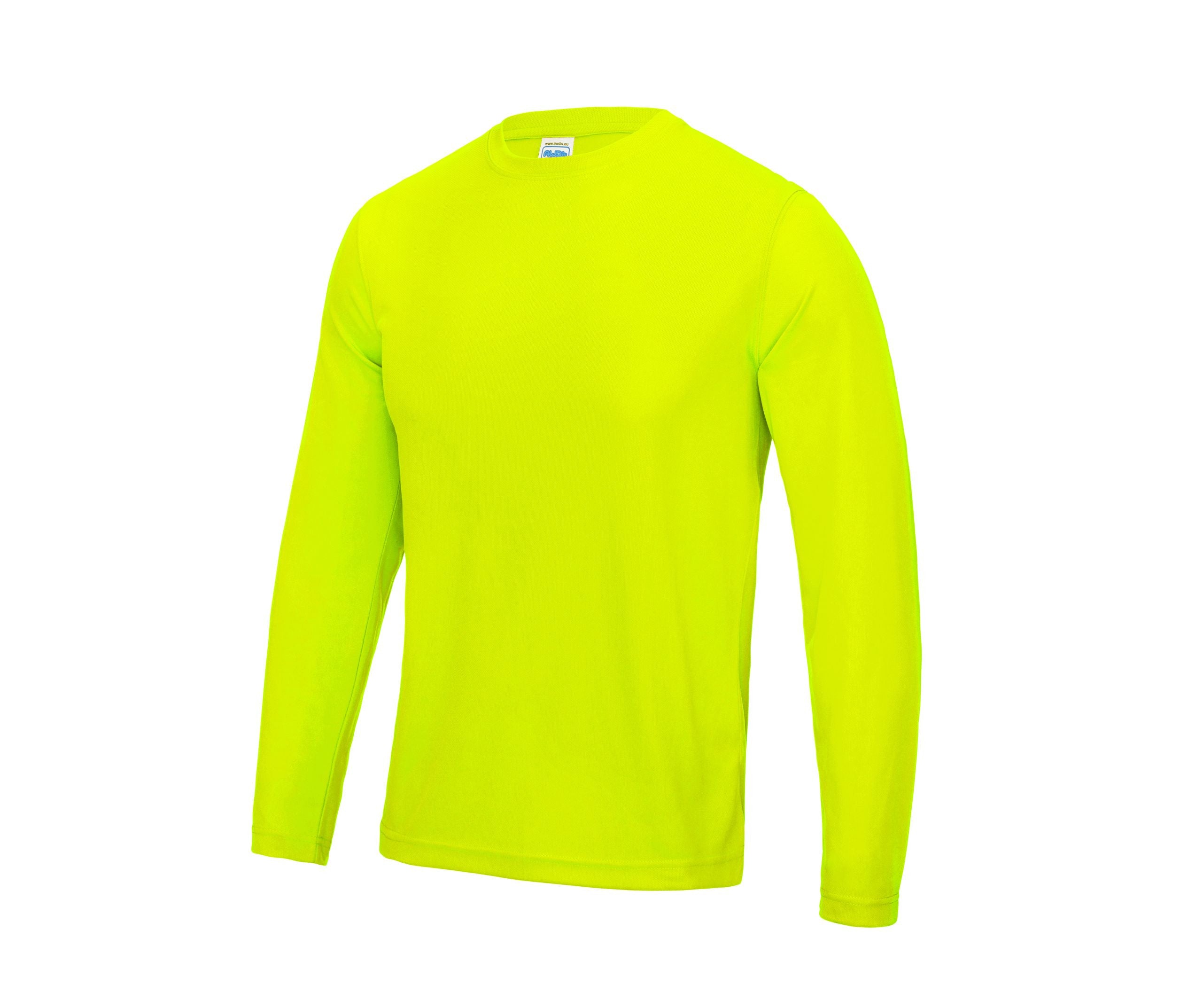 Tee-Shirt Respirant Manches Longues Neoteric™ - Electric Yellow
